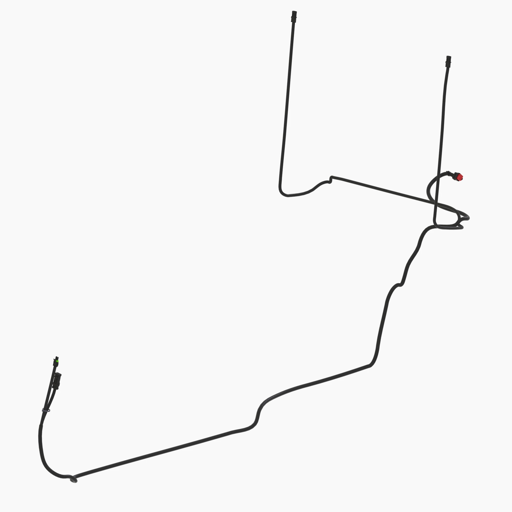 HARNESS, LADDER, 1795 W/ REAR HITCH