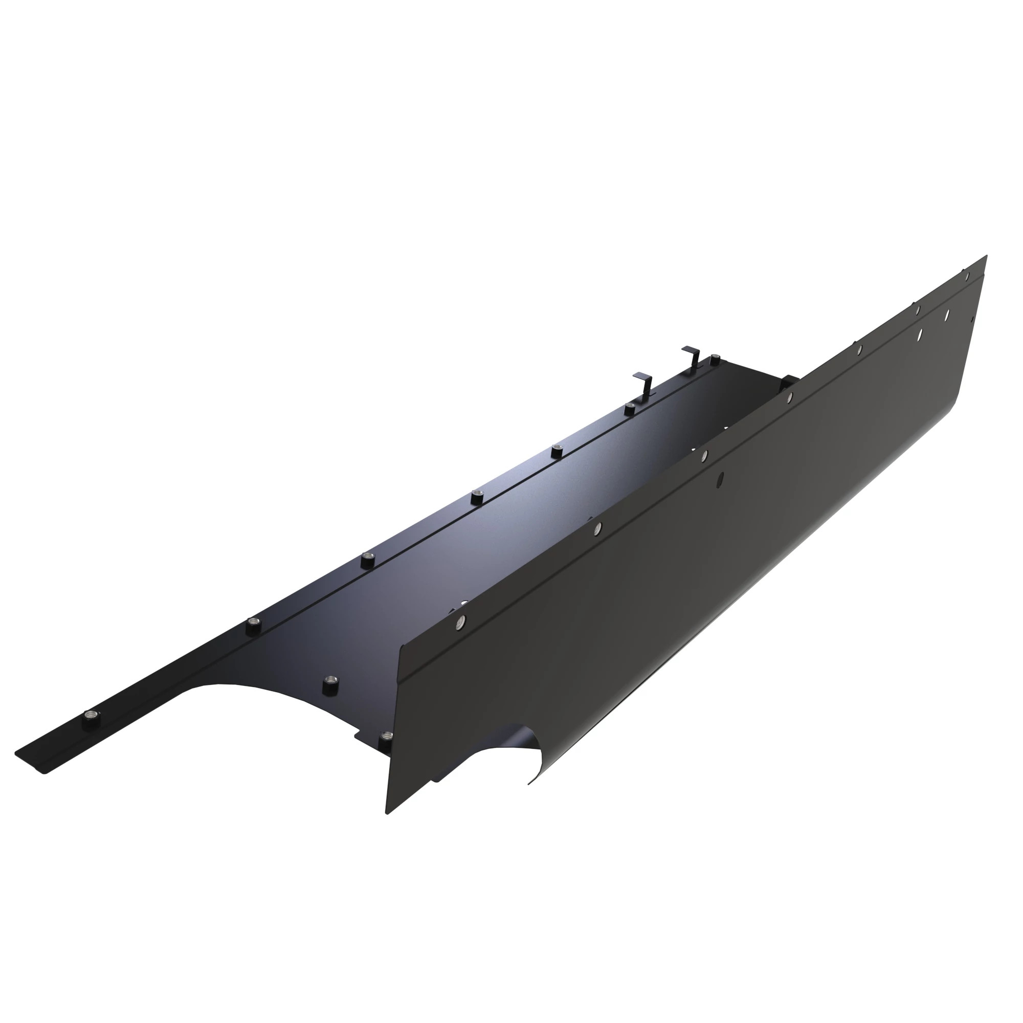 Size 5, aspirator and atd side cover for exhaust shielding