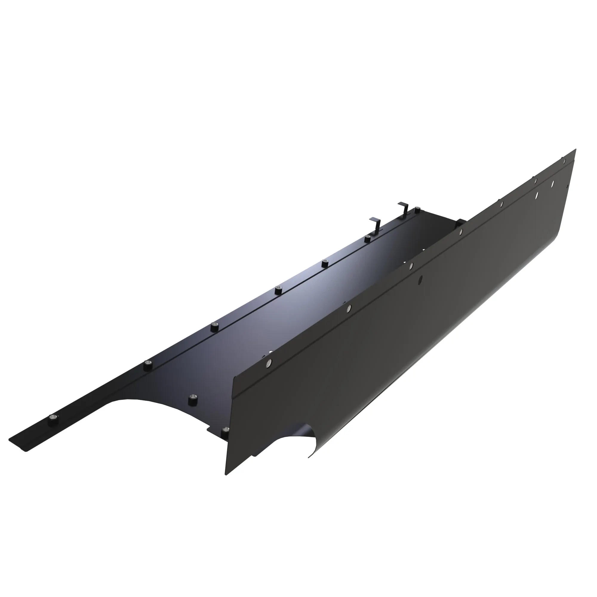 Size 5, aspirator and atd side cover for exhaust shielding