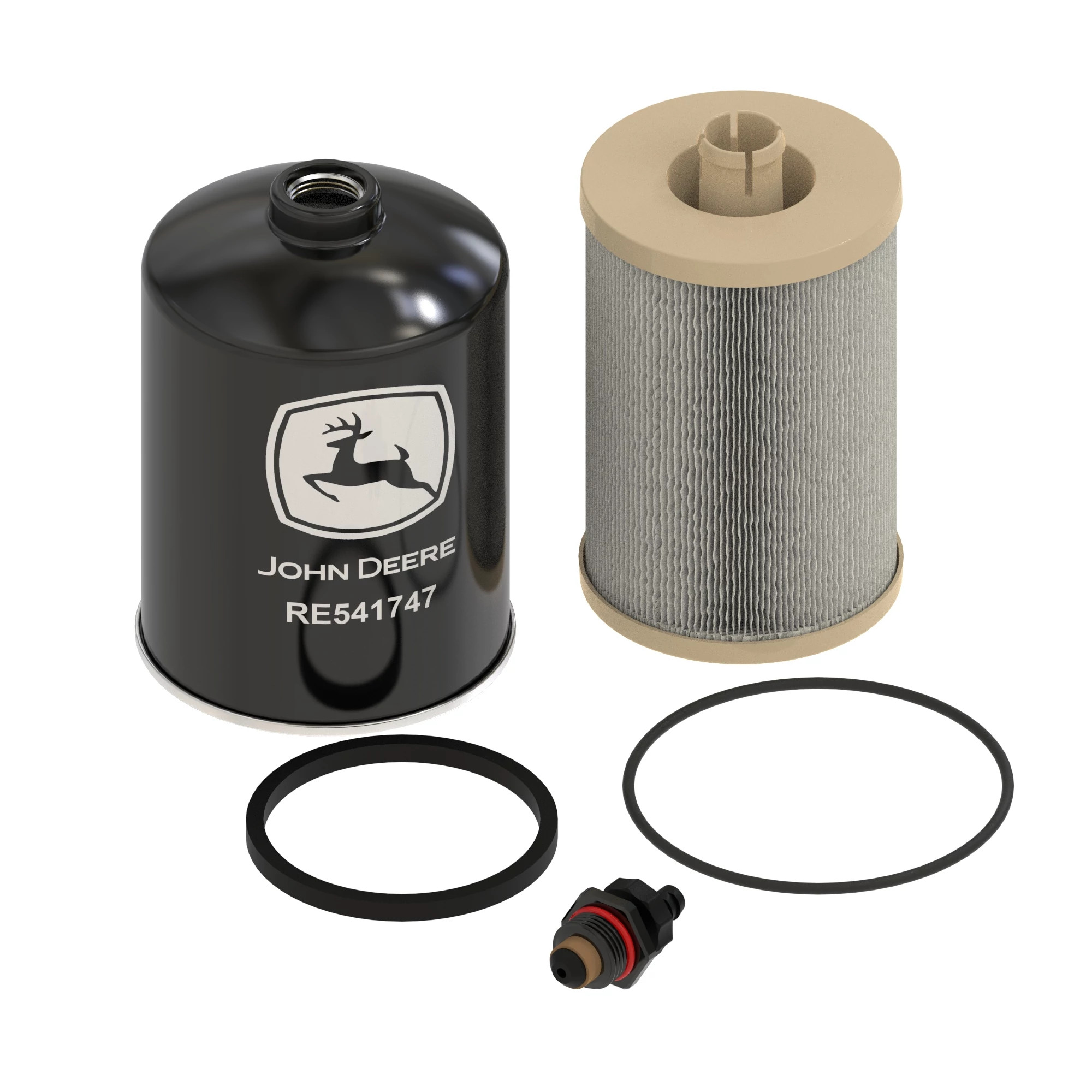 John Deere Primary and Final Fuel Filter Kit - RE541746