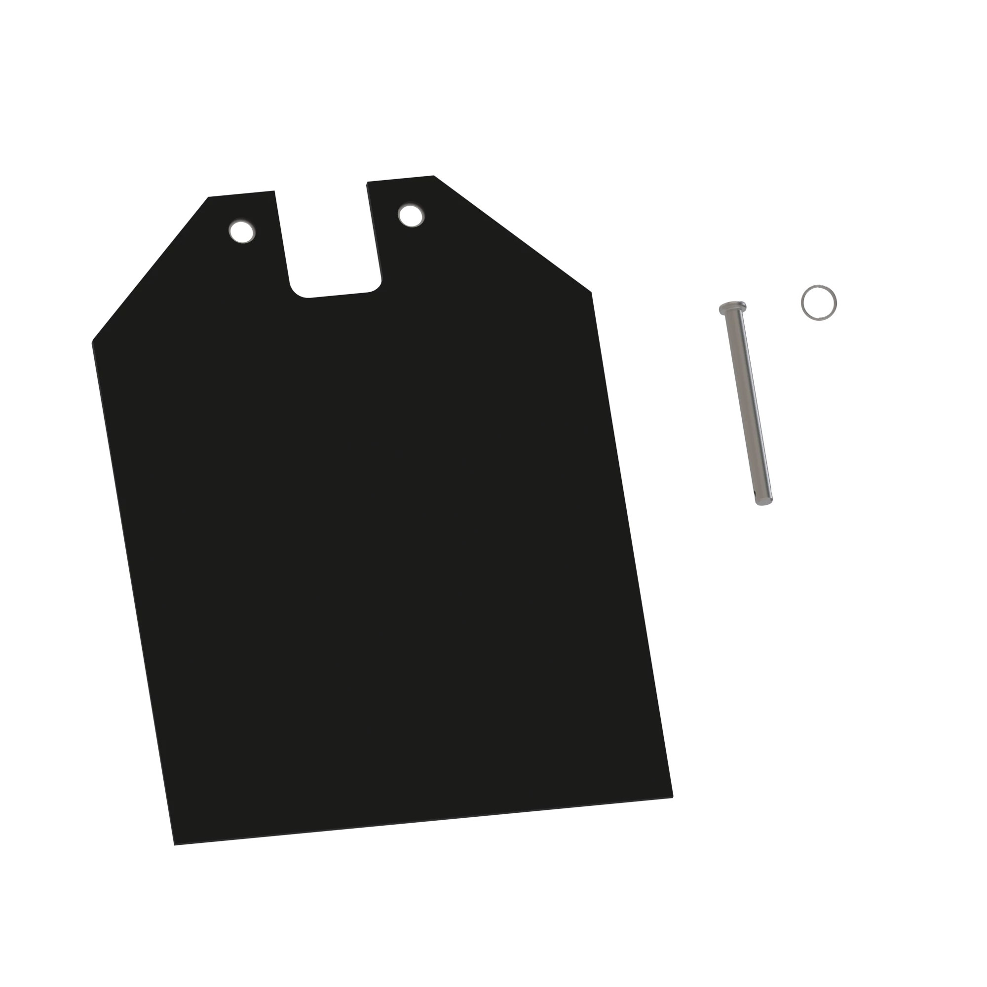 John Deere Rubber Drawbar Shield Attachment - BE33297