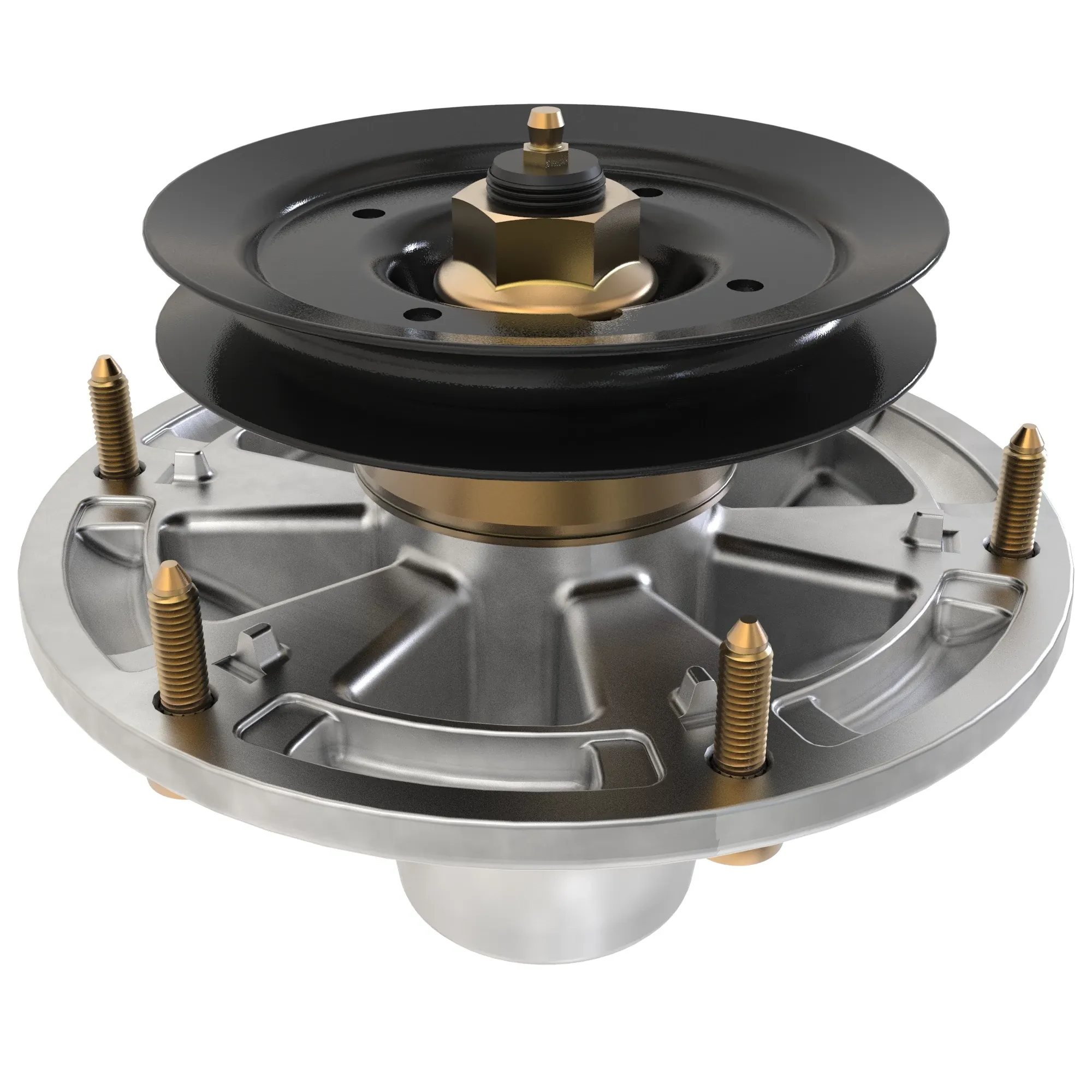 John Deere Spindle with Sheave, 25 mm - AUC13151