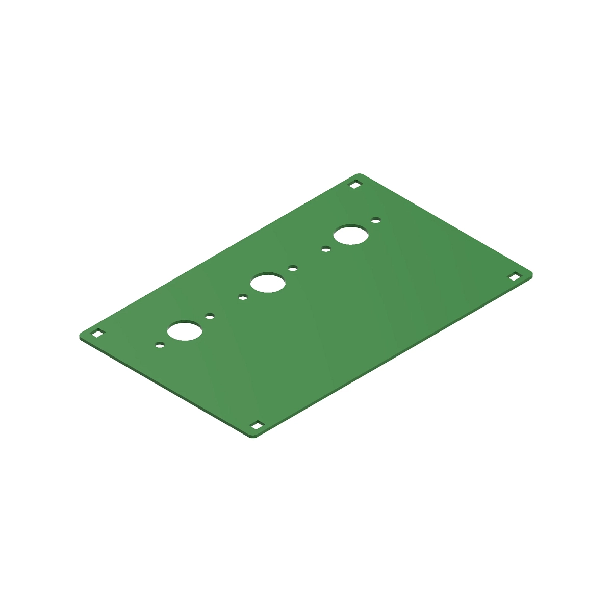 Plate, (Twine Box Brake - 3X4)