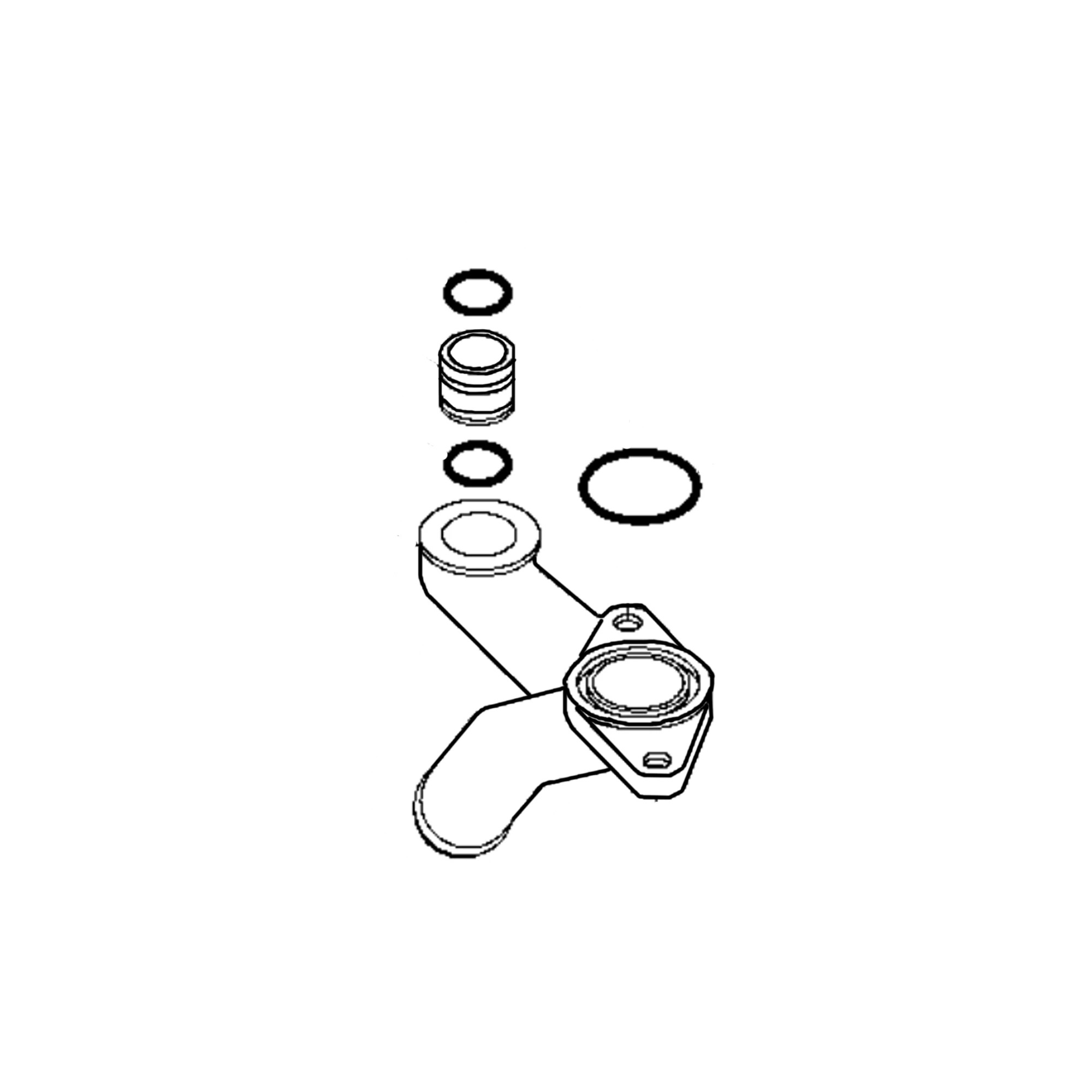 John Deere Hydraulic Pump Manifold - RE235325