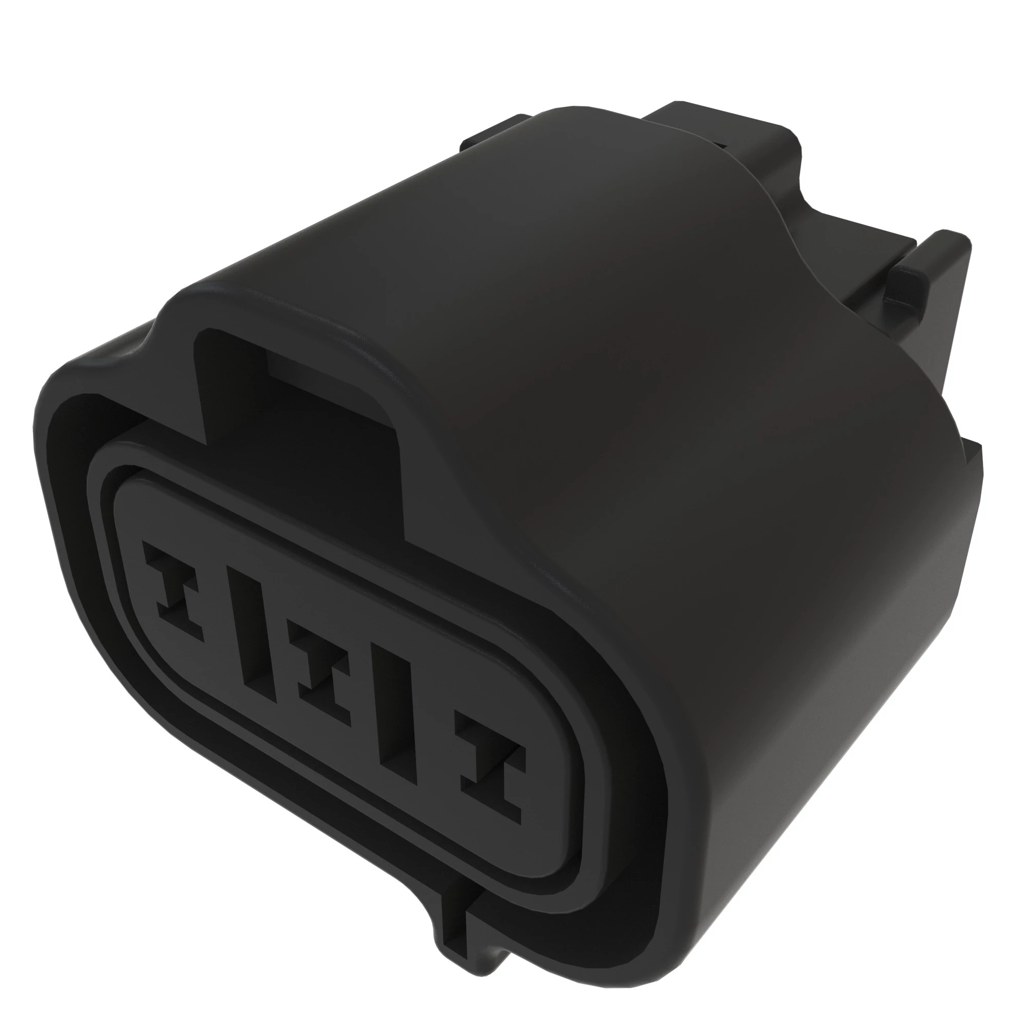 CONN SUMITOMO 2.3 3W FS BLK PLSTC