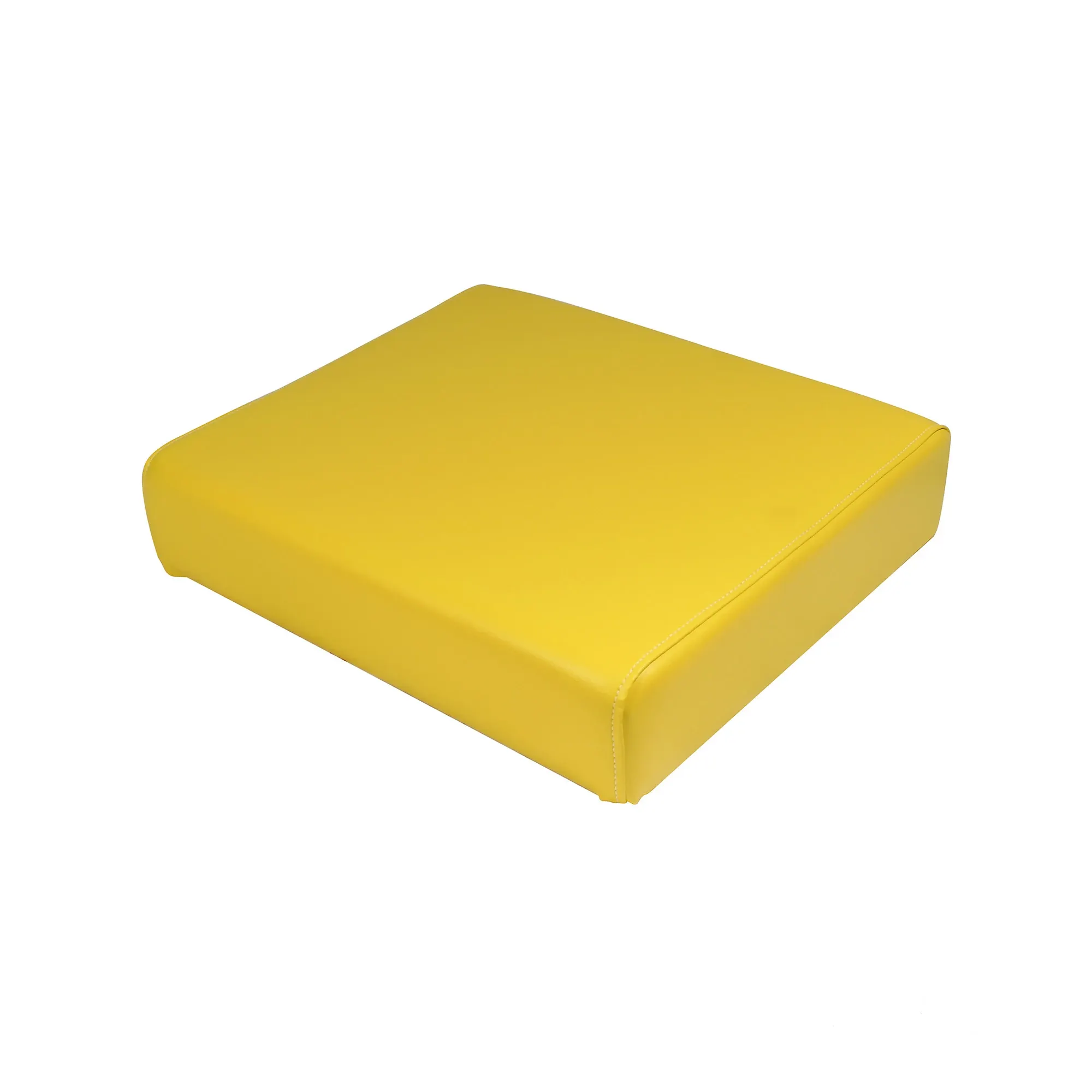 John Deere Yellow Wood Base Seat Cushion - AT13222