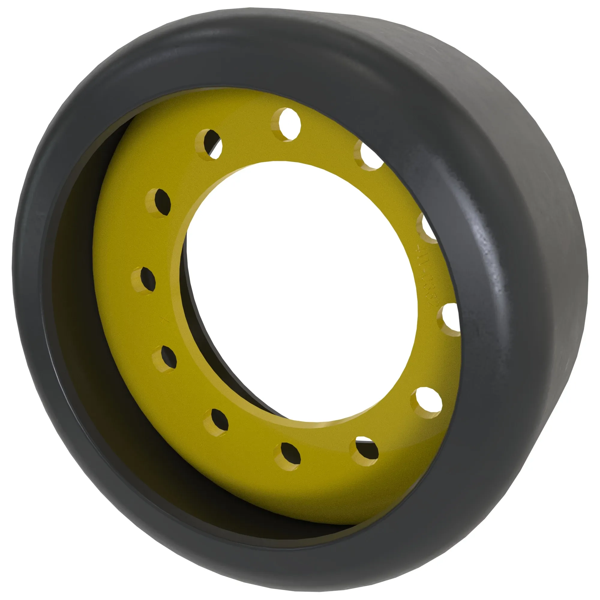 John Deere Midroller Tire and Wheel Assembly - RE575988