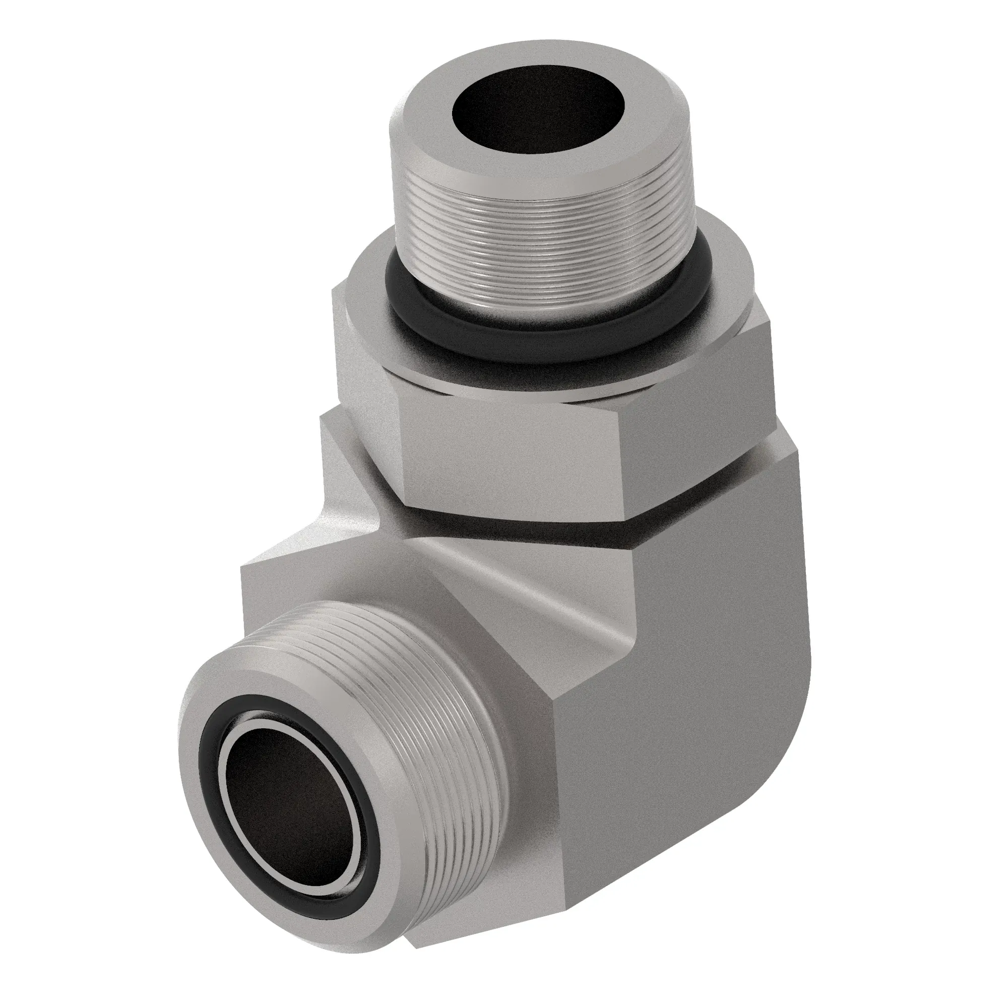 John Deere Flange Fitting with Screen - AN373716