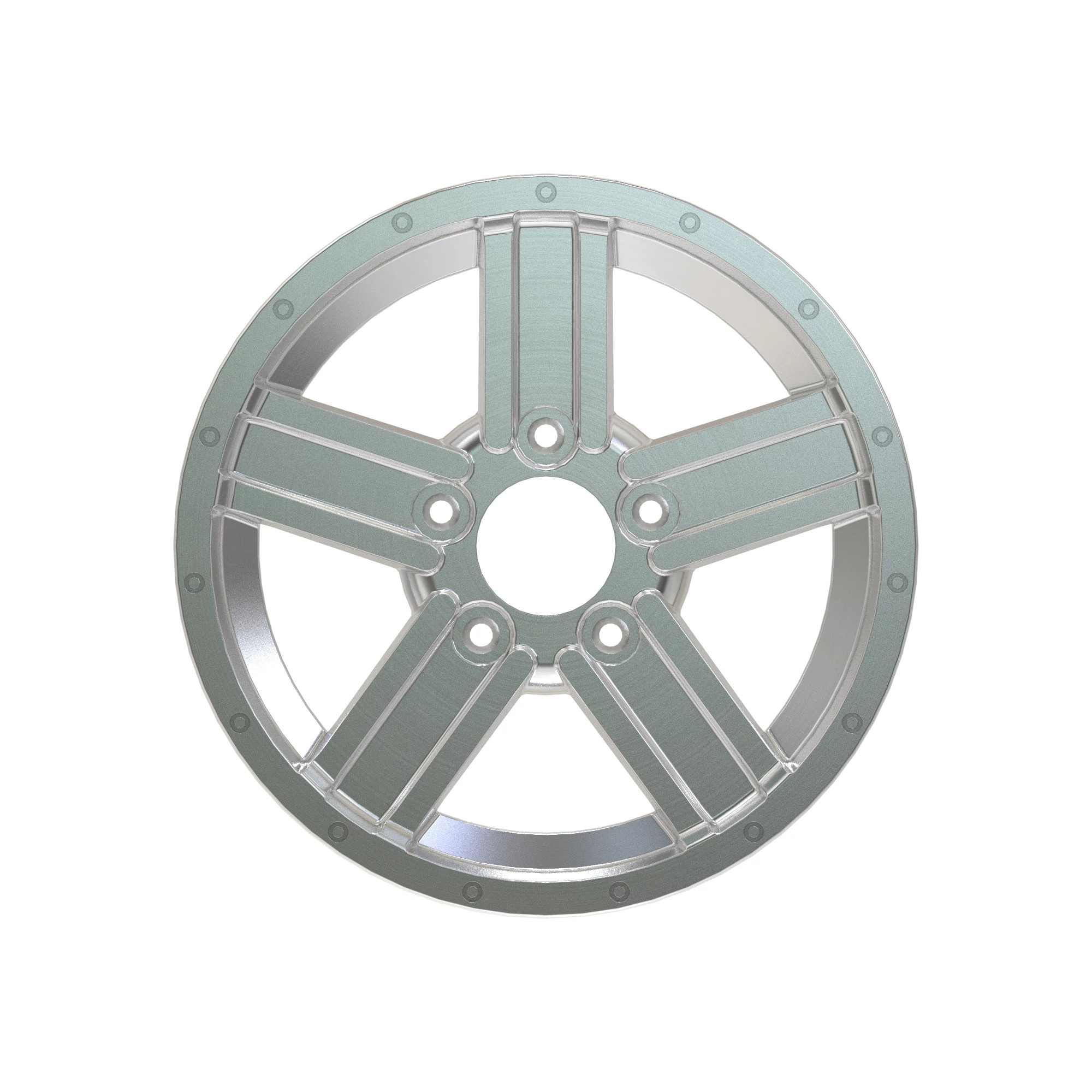 WHEEL, SPORT 14X7 SILVER