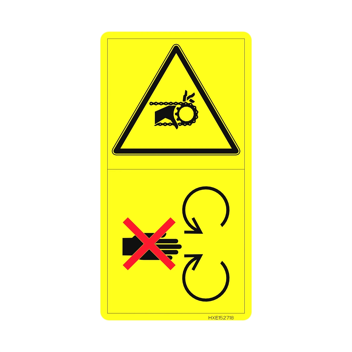 John Deere Label - HXE152718