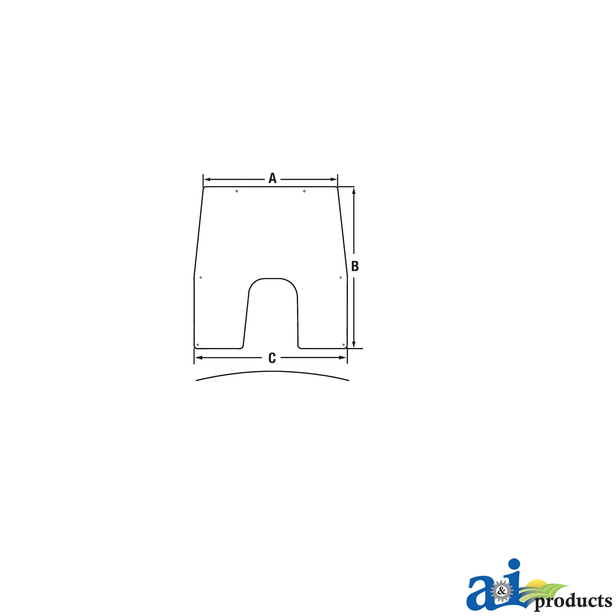 A&I Products Windshield - A-L213348