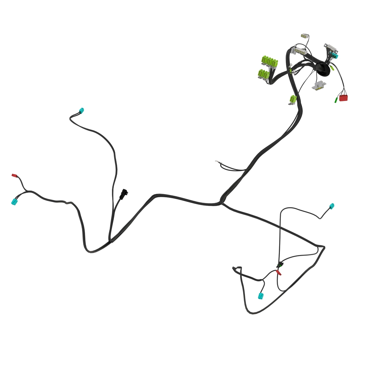 Wiring Harness, Rear
