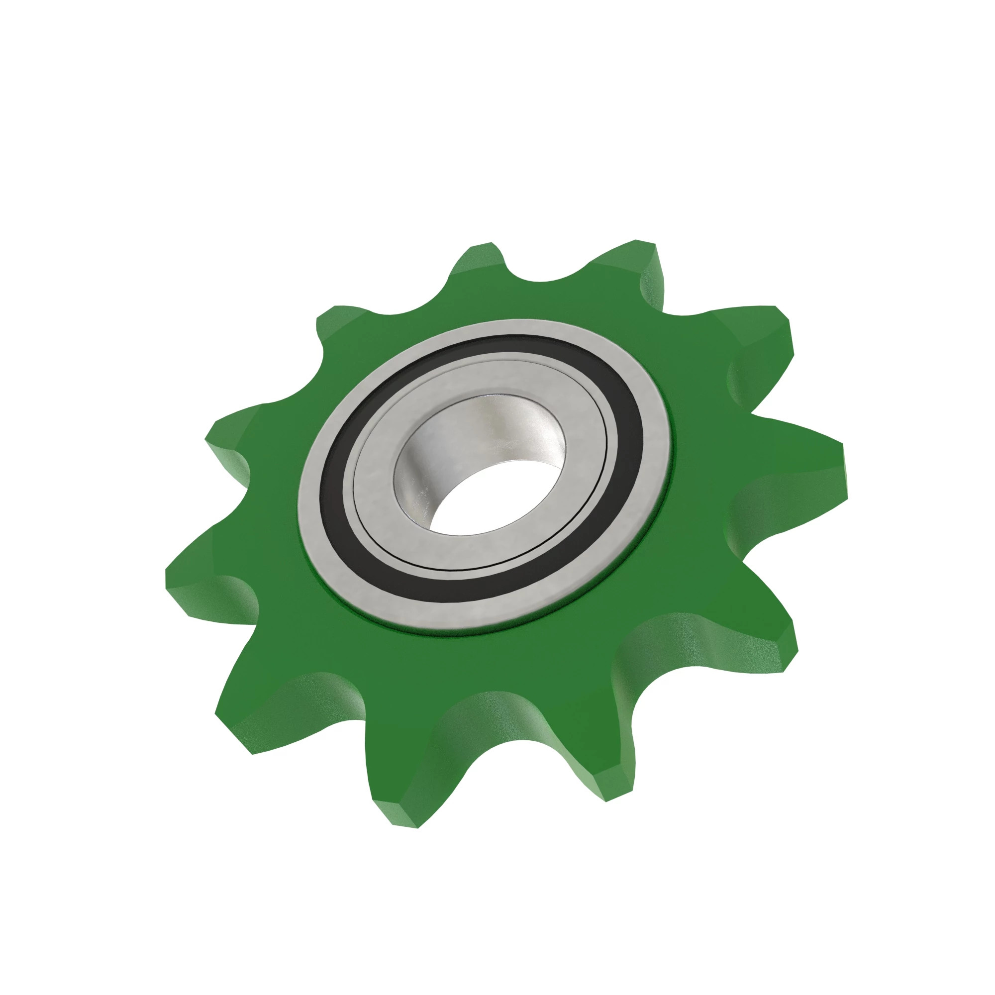 MAIN DRIVE CHAIN IDLER W/BEARINGS