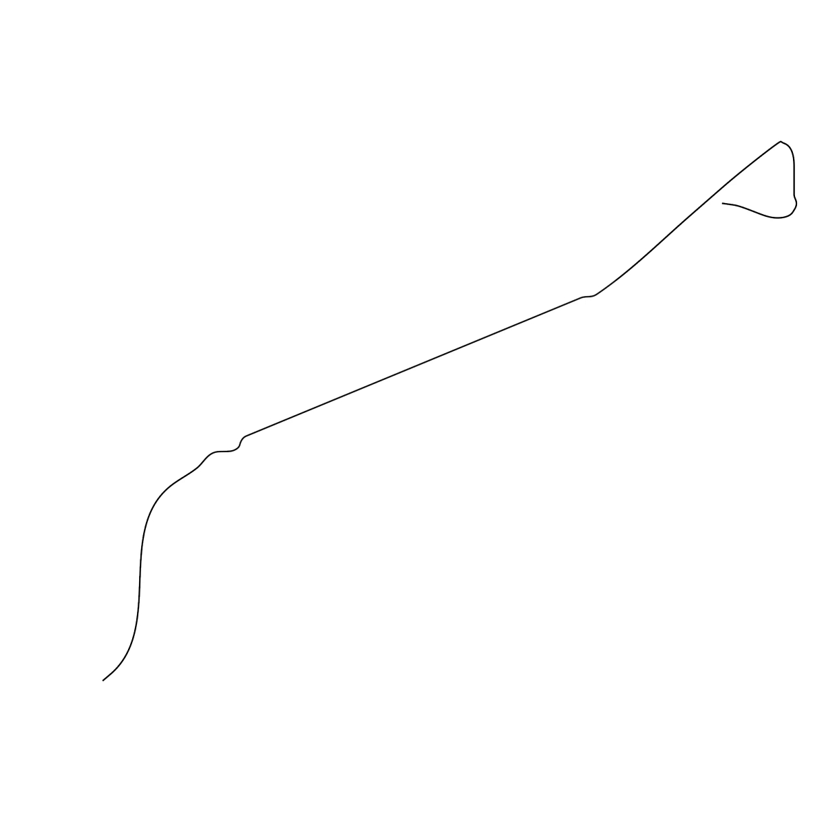 John Deere Hydraulic Hose - AE52907