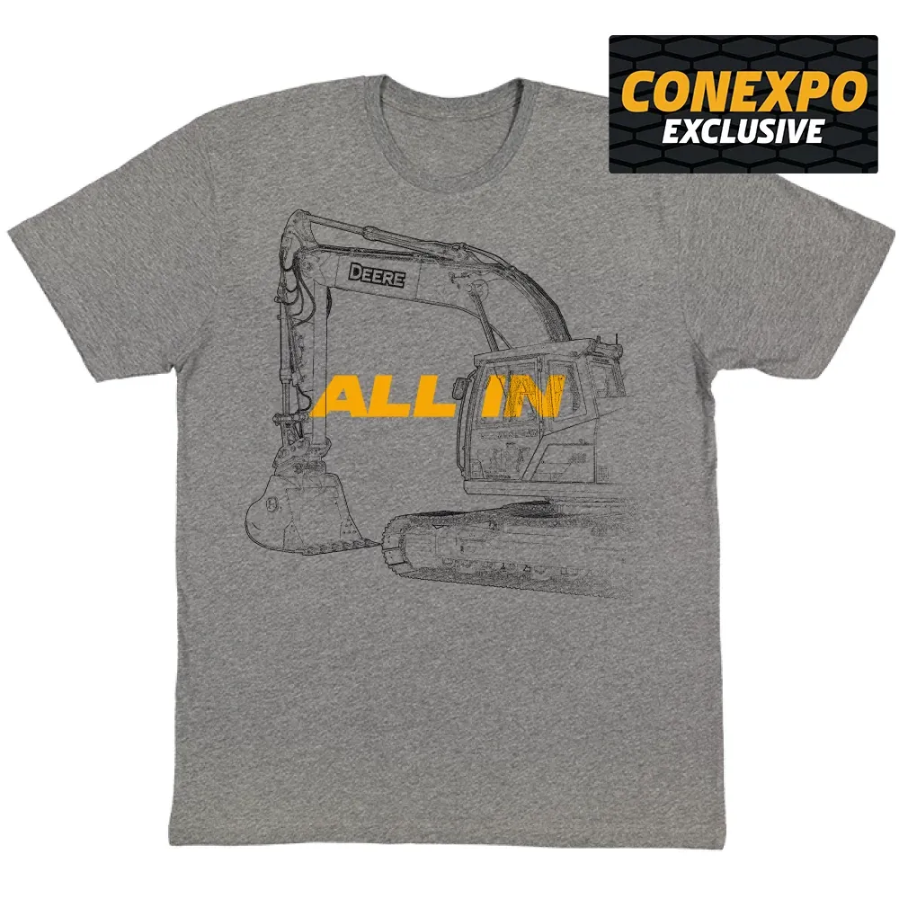 Excavator All In T-Shirt - Youth