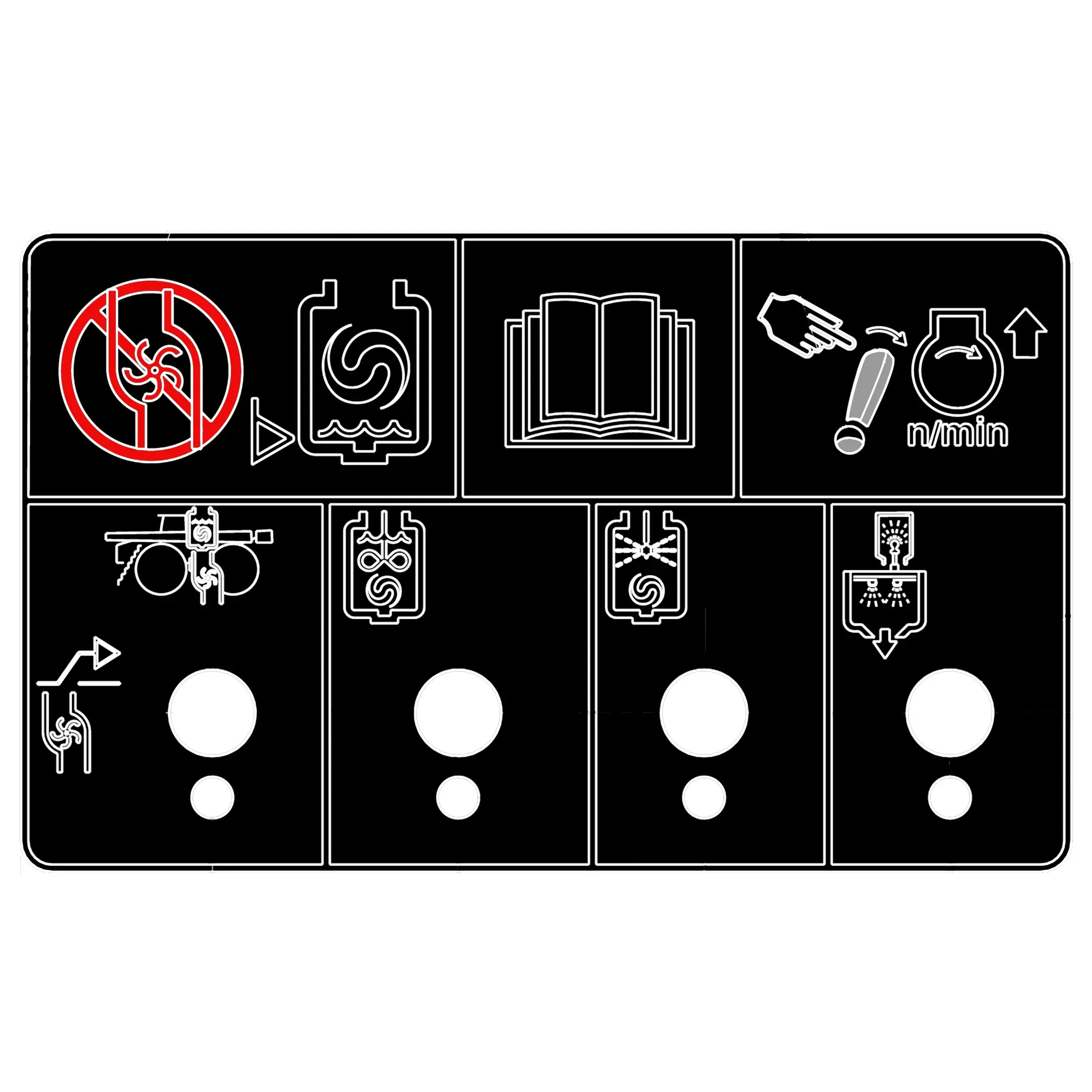 John Deere Label, Solution Switch - N313975