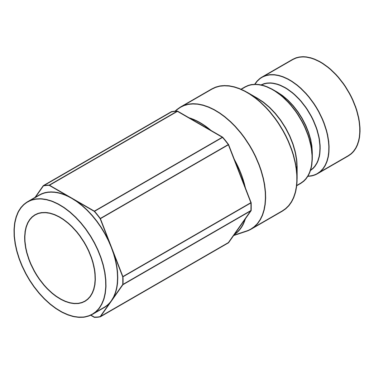 Hydr.Quick Coupler Plug, Male HYD.