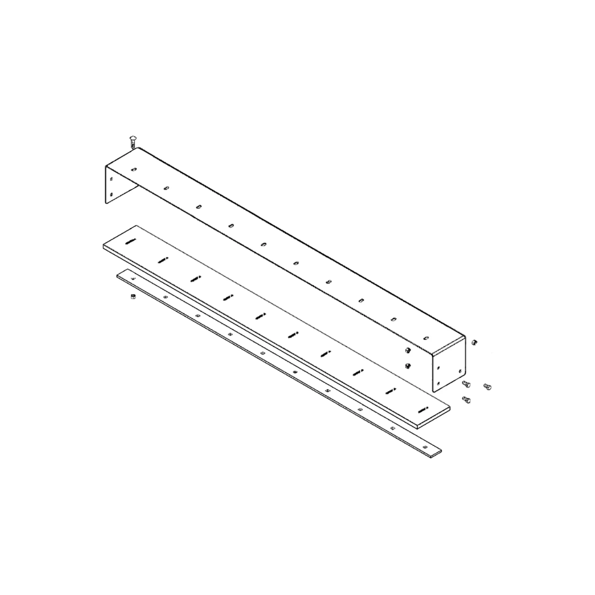 John Deere Rubber Edge Flap Kit - 5FP110414804