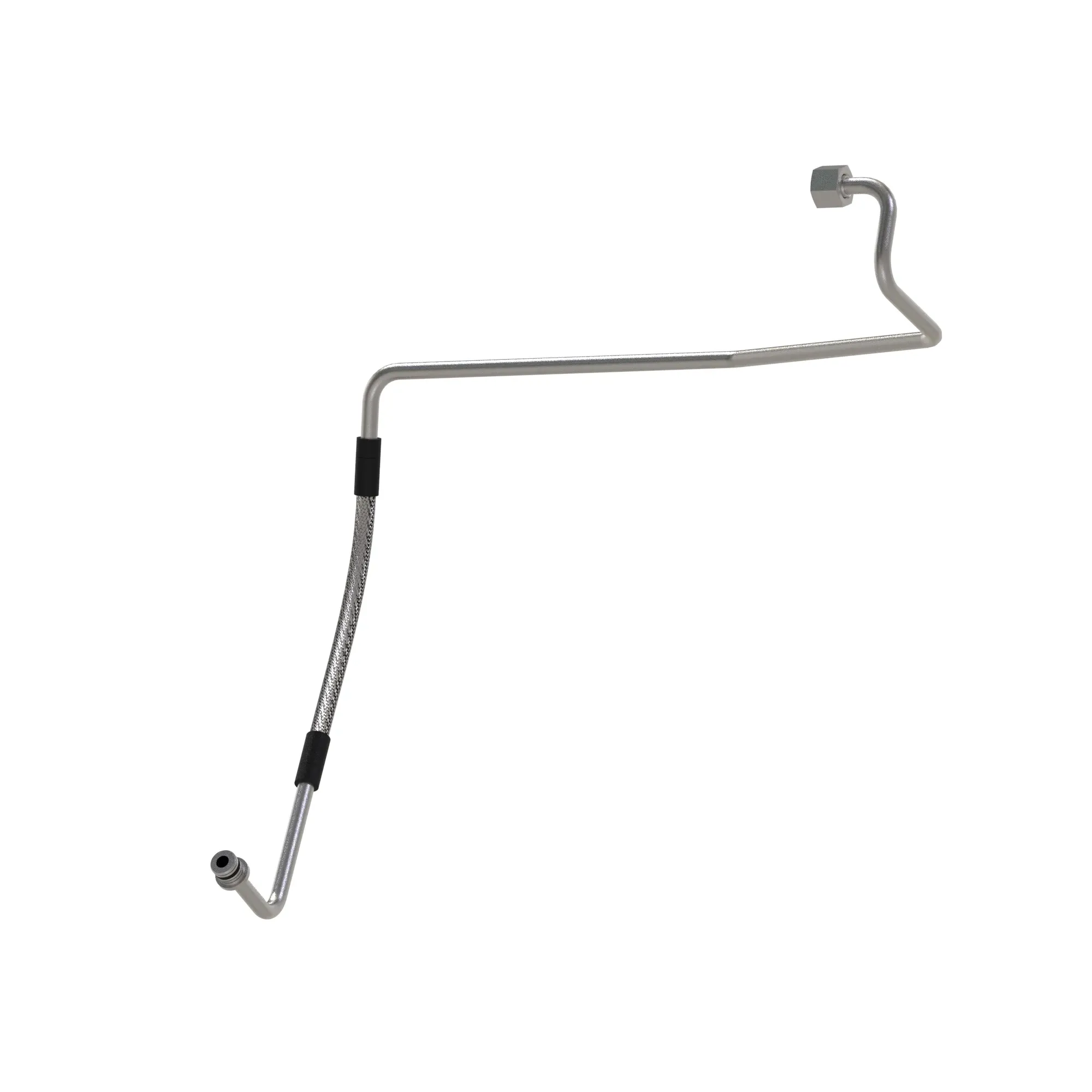 John Deere Turbocharger Coolant Supply Line - DZ129384