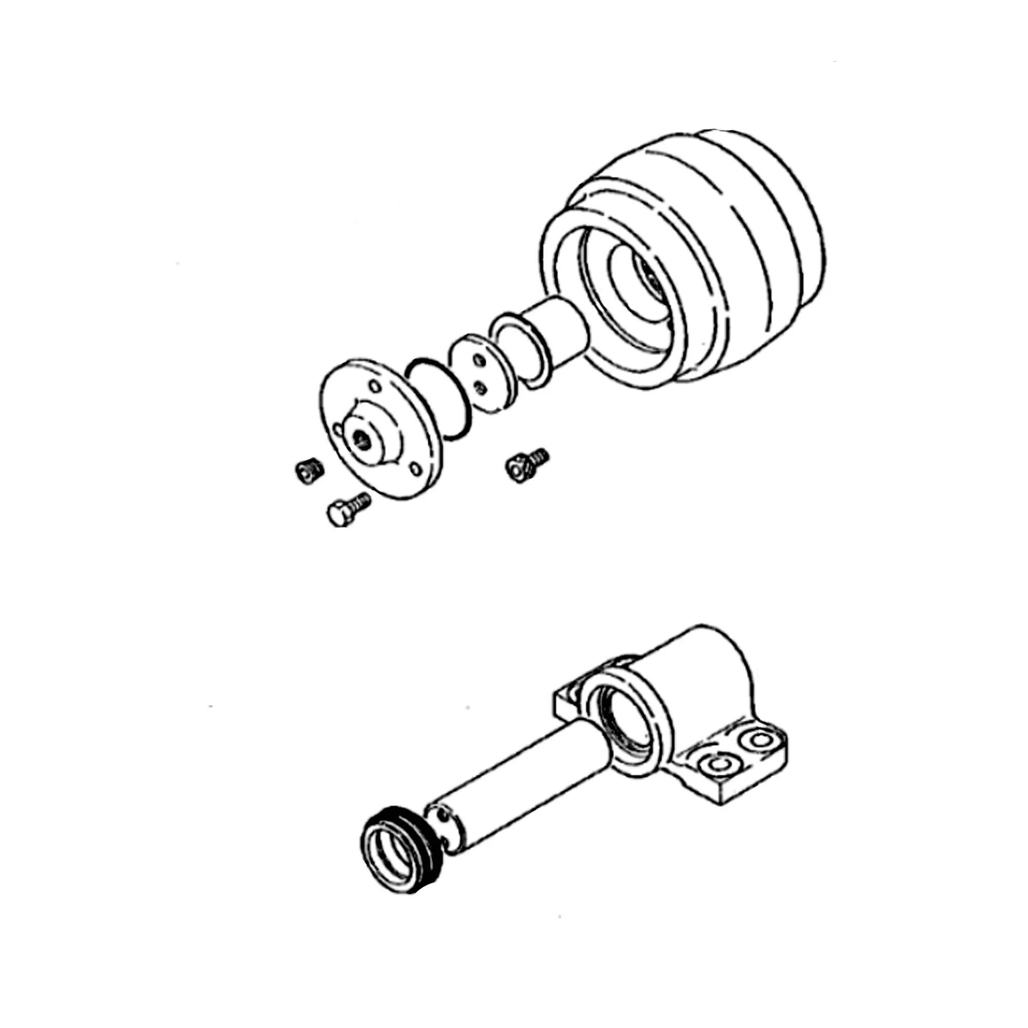 John Deere Upper Track Roller - AT152079