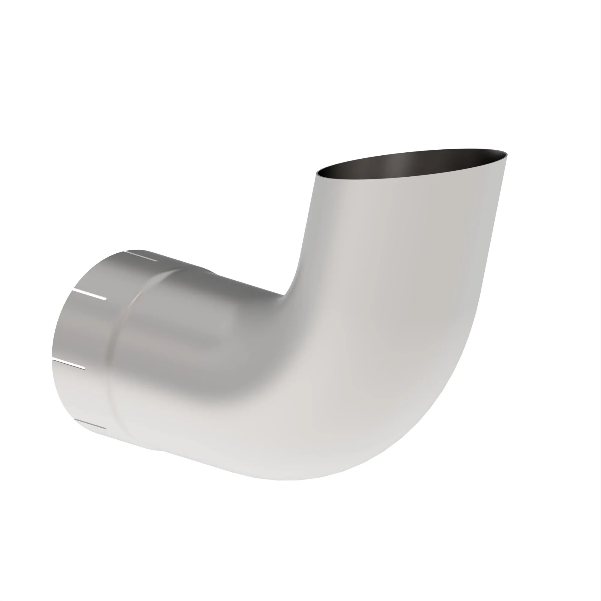 EXHAUST PIPE, EXHAUST STACK, BLACK