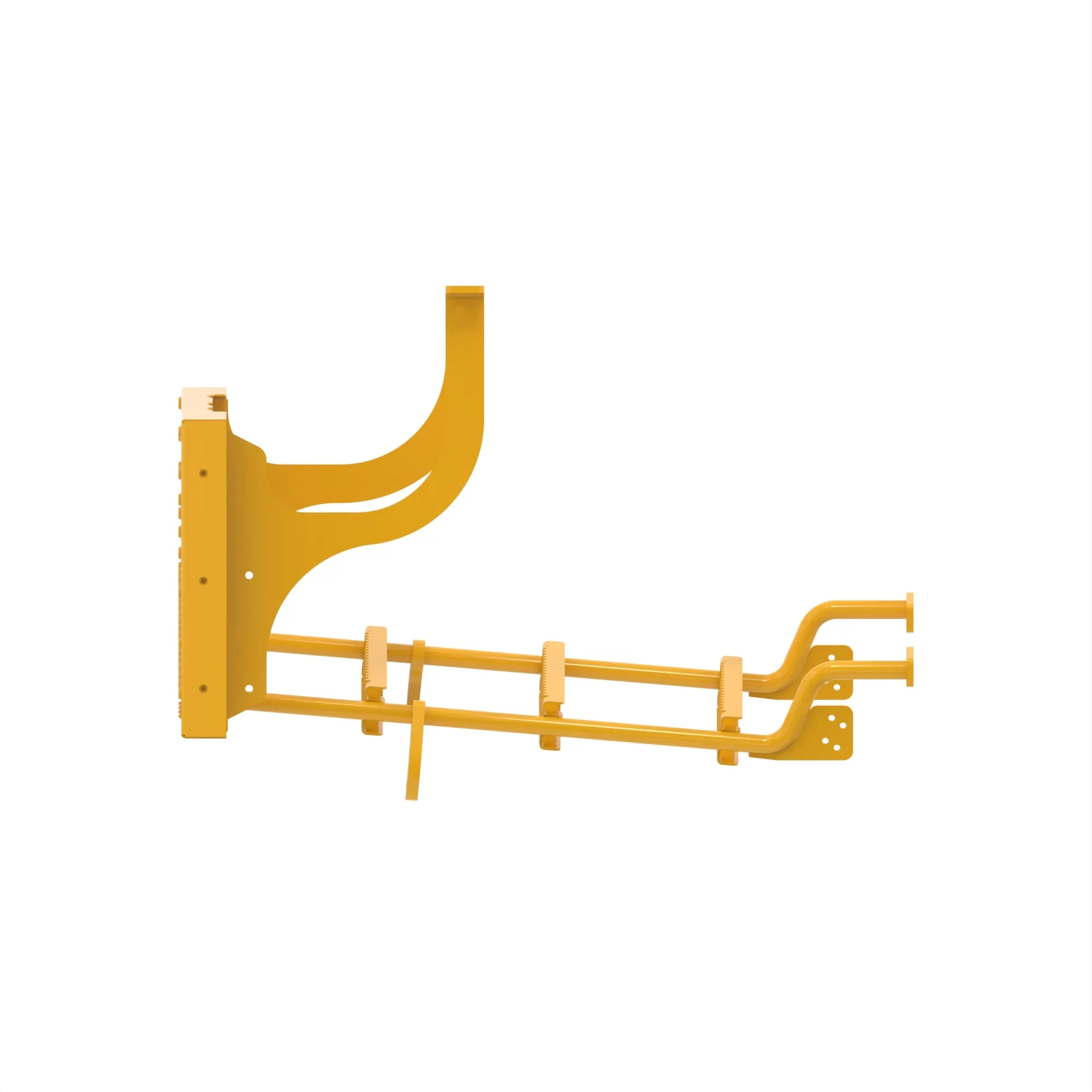 STEP, PLATFORM AND STEPS, LEFT