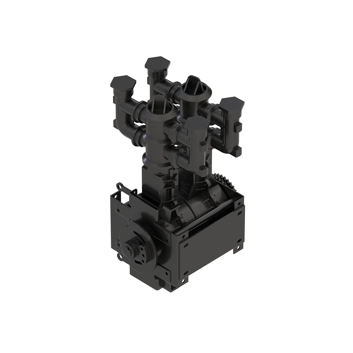 Pump, Double Piston Fertilizer-Assy