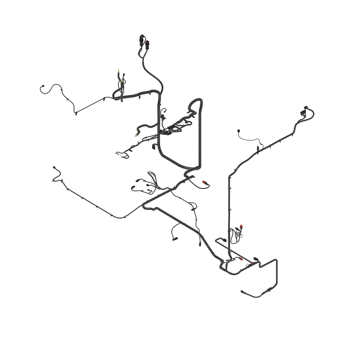 Wiring Harness, Engine 13.5L FT4, S