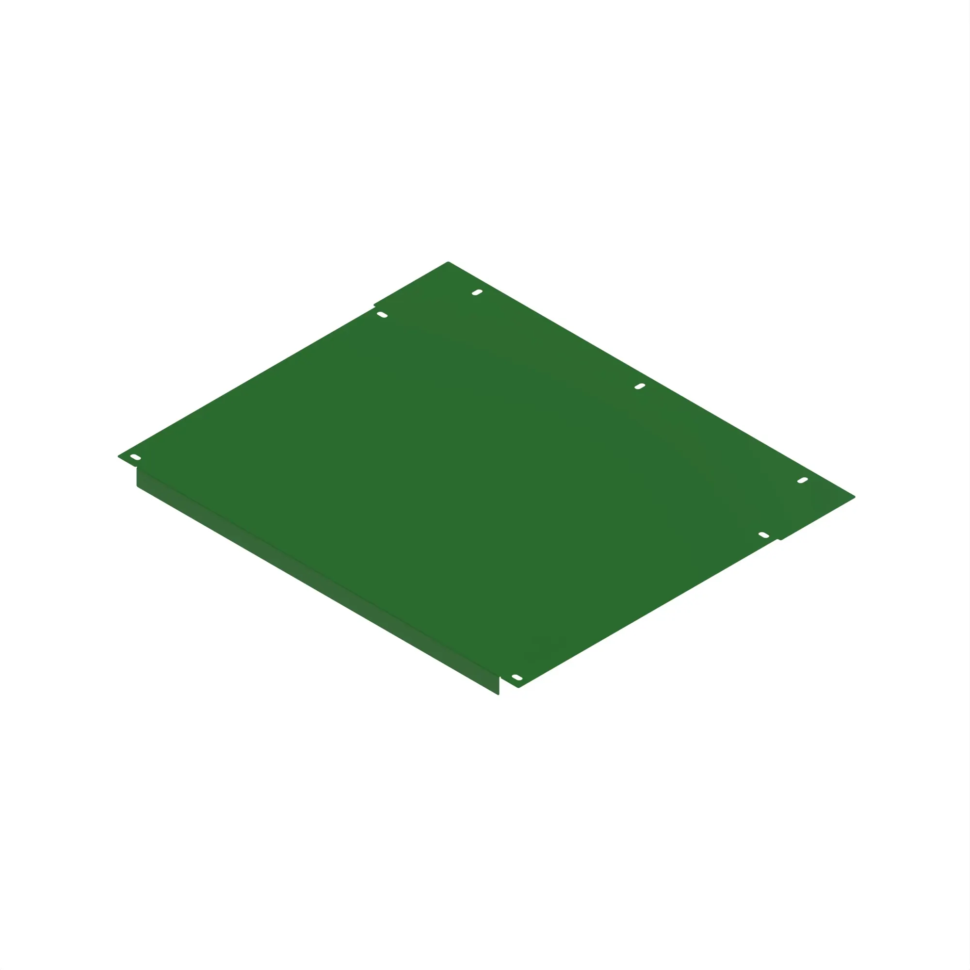 John Deere Round Module Builder Gate Frame Top Panel - KK34354