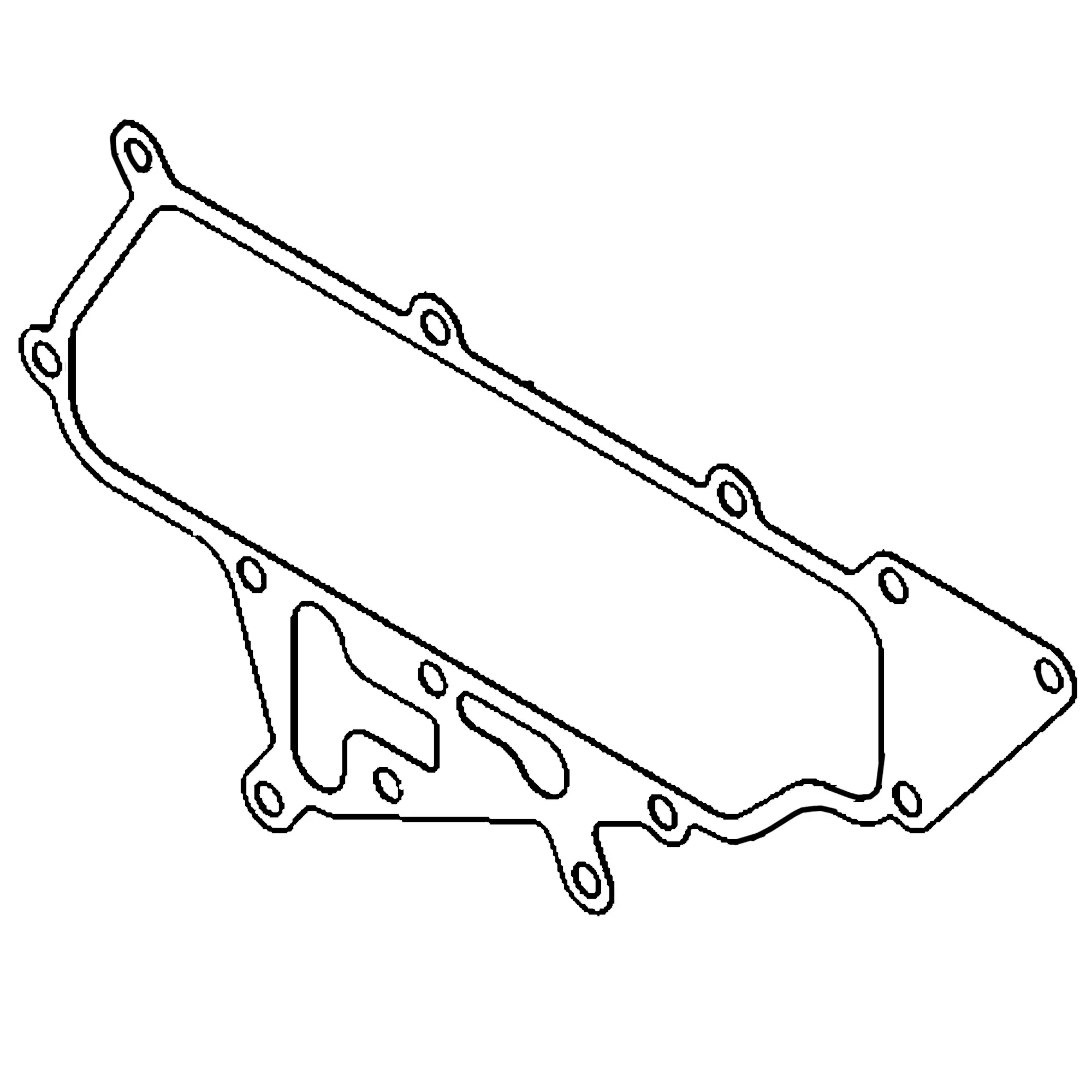 John Deere Engine Oil Cooler Gasket - MIU802365