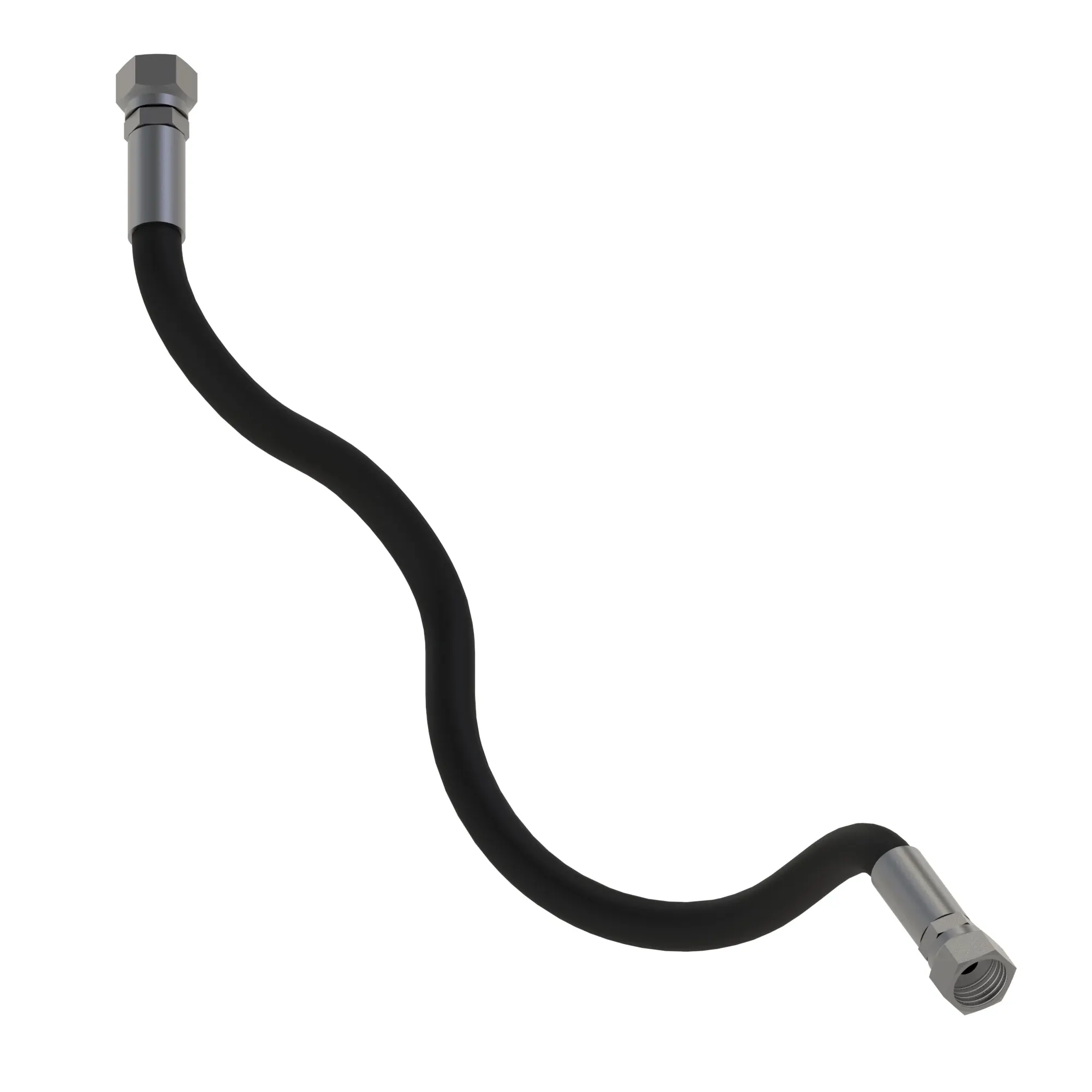 John Deere Rear Axle Dual to Drive Tee Hose - RE597967