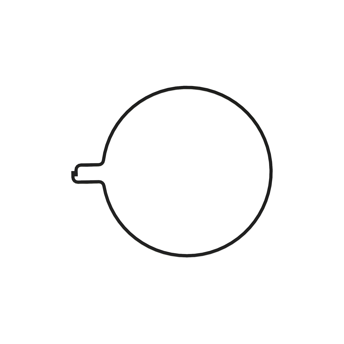 CLAMP,AIR STACK, Clamp