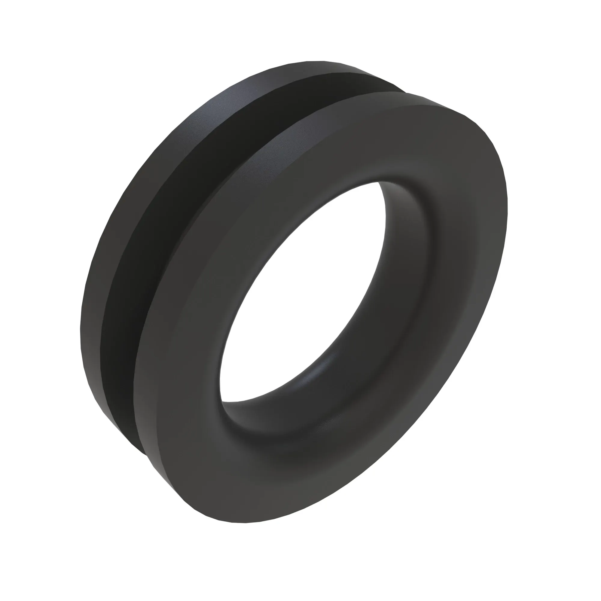 GROMMET OVAL 8MM PLATE