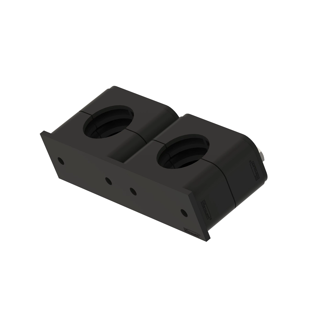 Clamp-Hose Plastic (2 Hoses)