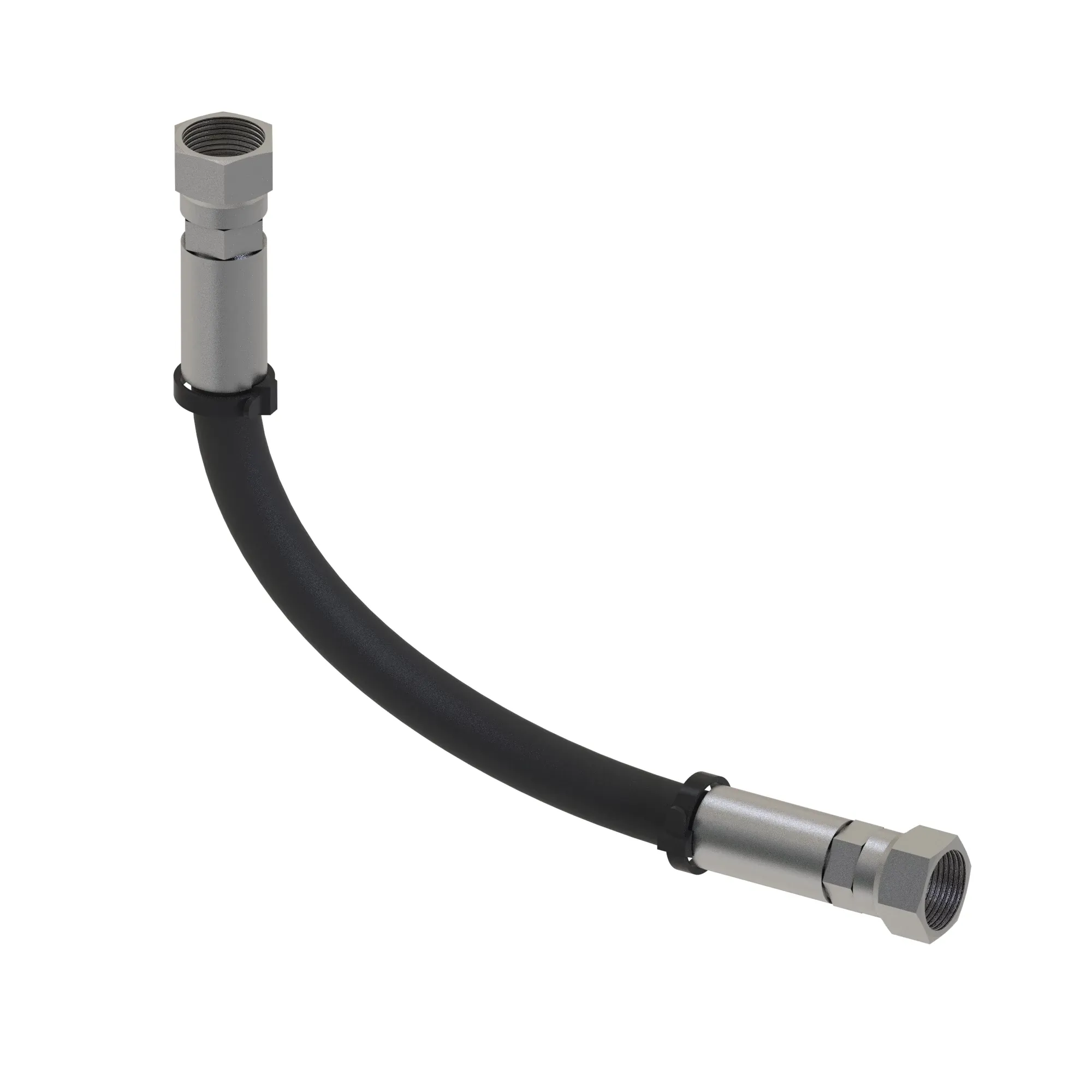 John Deere RH Steering Actuation Hydraulic Hose - TA18346
