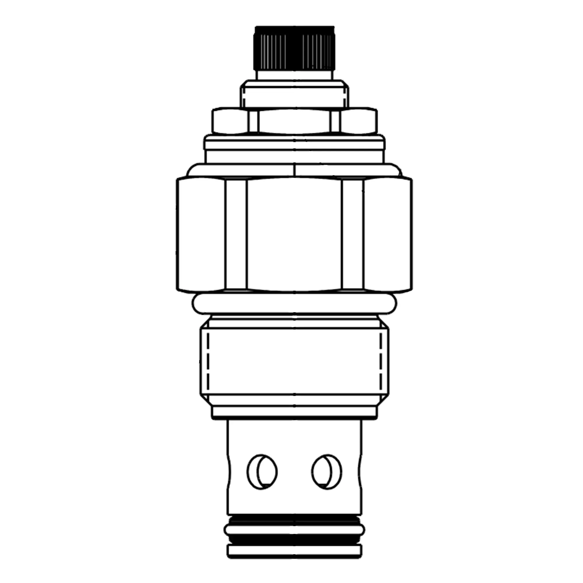 John Deere Dial-A-Matic Header Height Flow Control Valve - AA95246