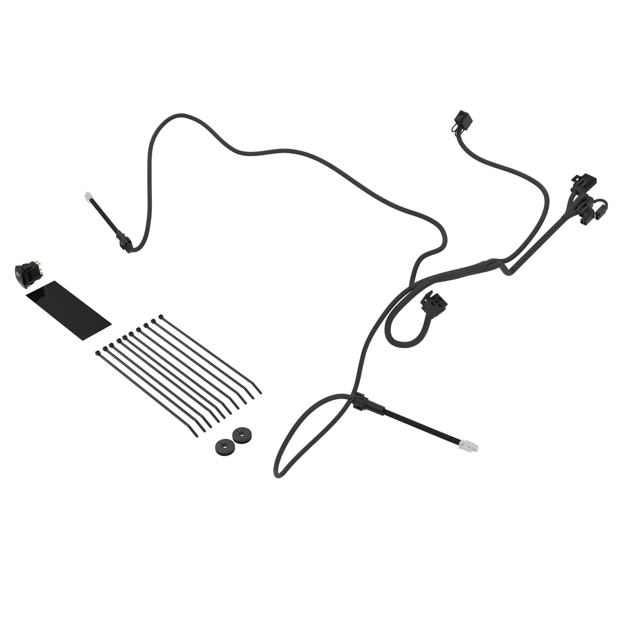 John Deere Brush Guard Light Harness Kit - BM25619