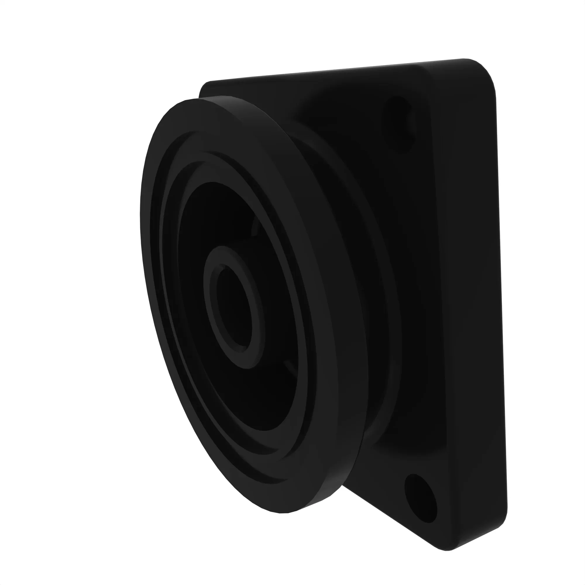 End Cap 3/8" Nptf (Gage Port)