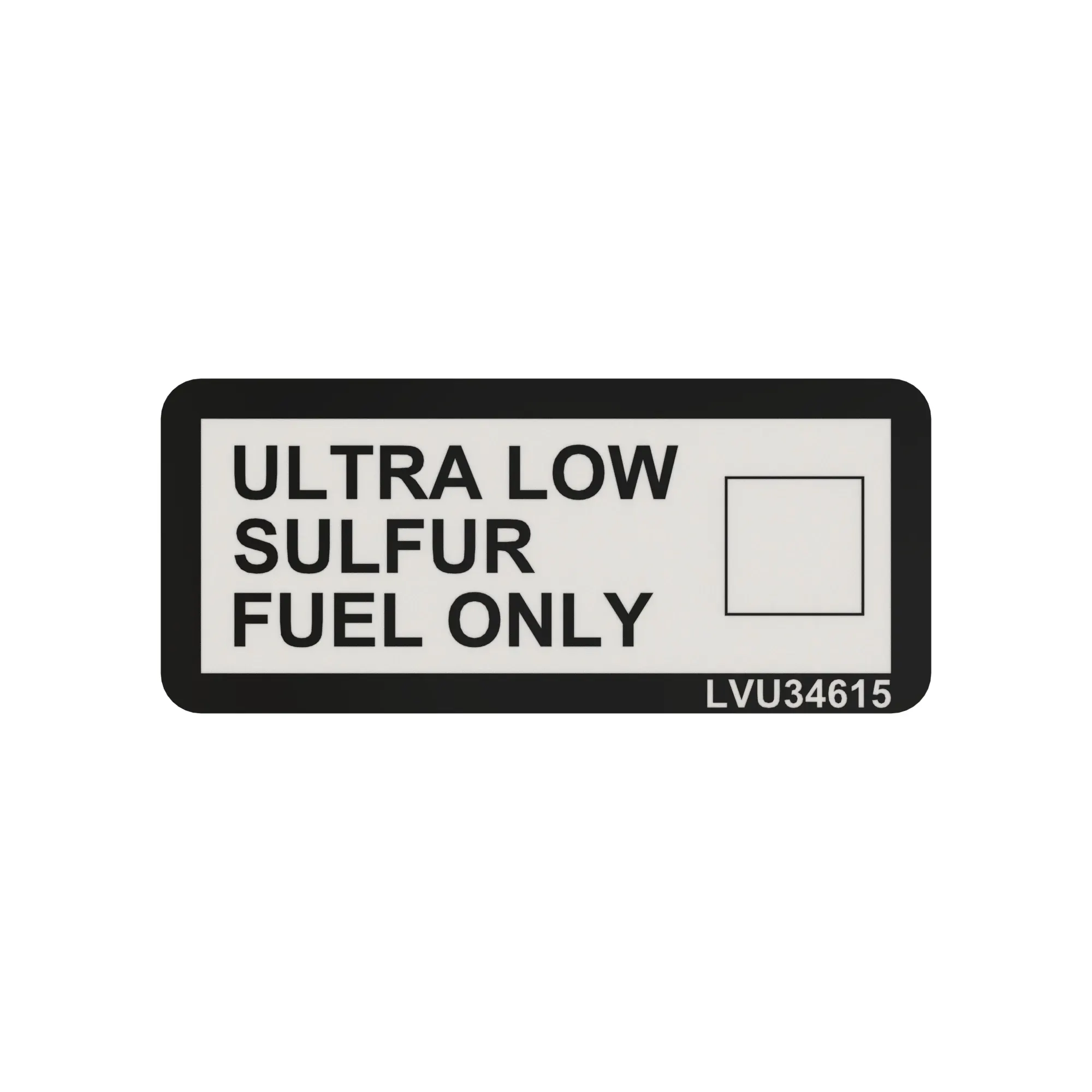 LABEL,FUEL INLET, ULTRA LOW SULFUR