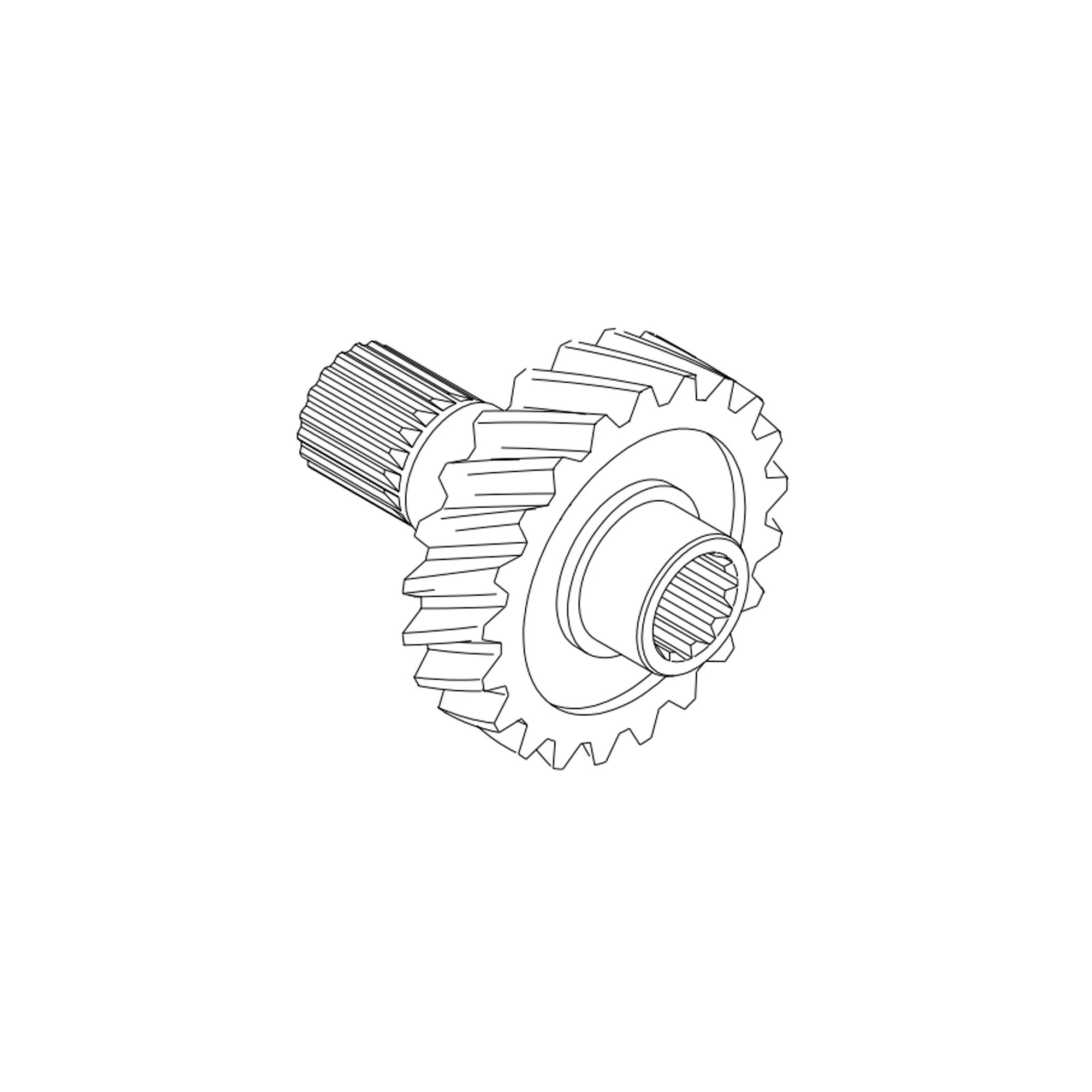 John Deere Input Shaft Gear - YZ102245