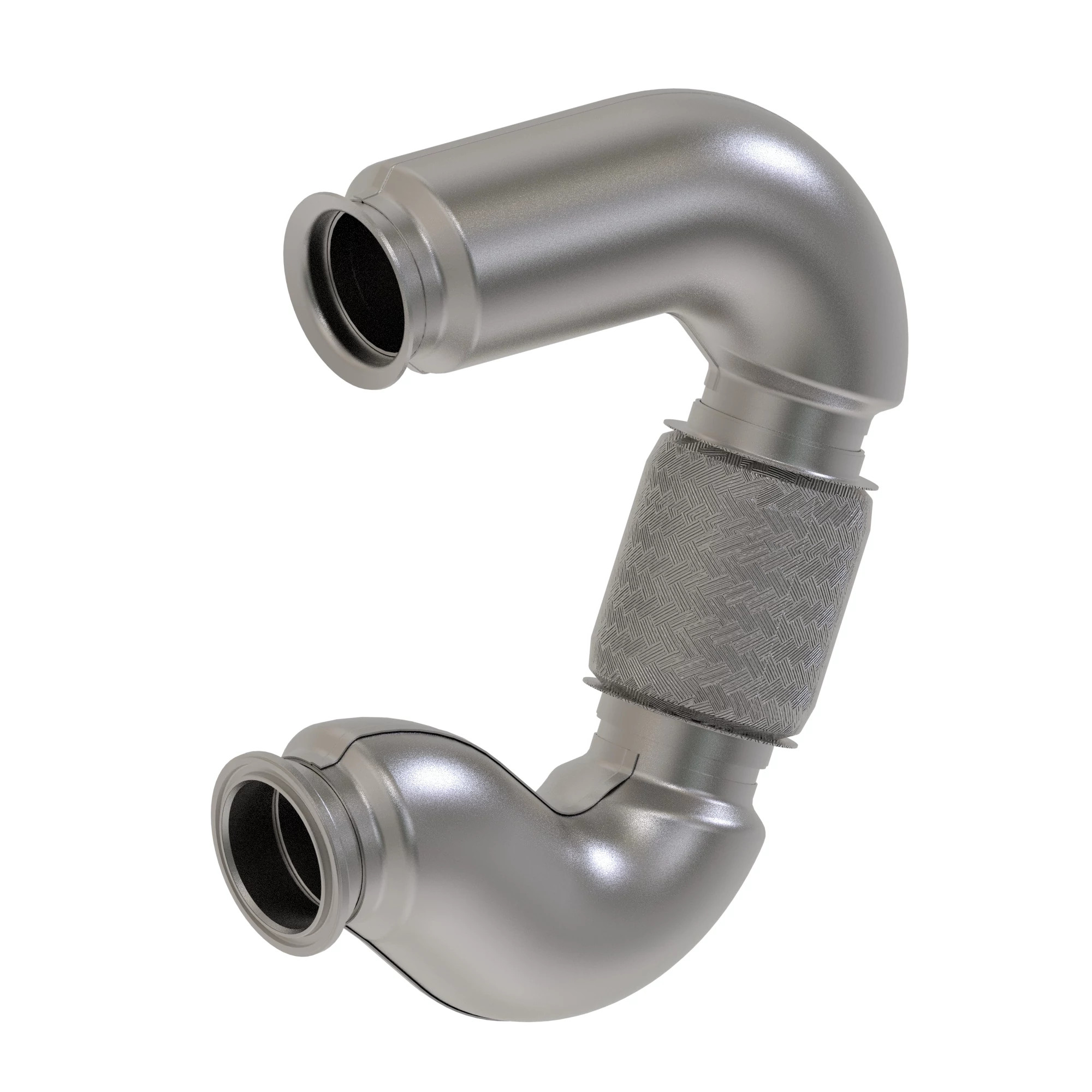 EXHAUST PIPE, AT INLET PIPE; ACTIVE