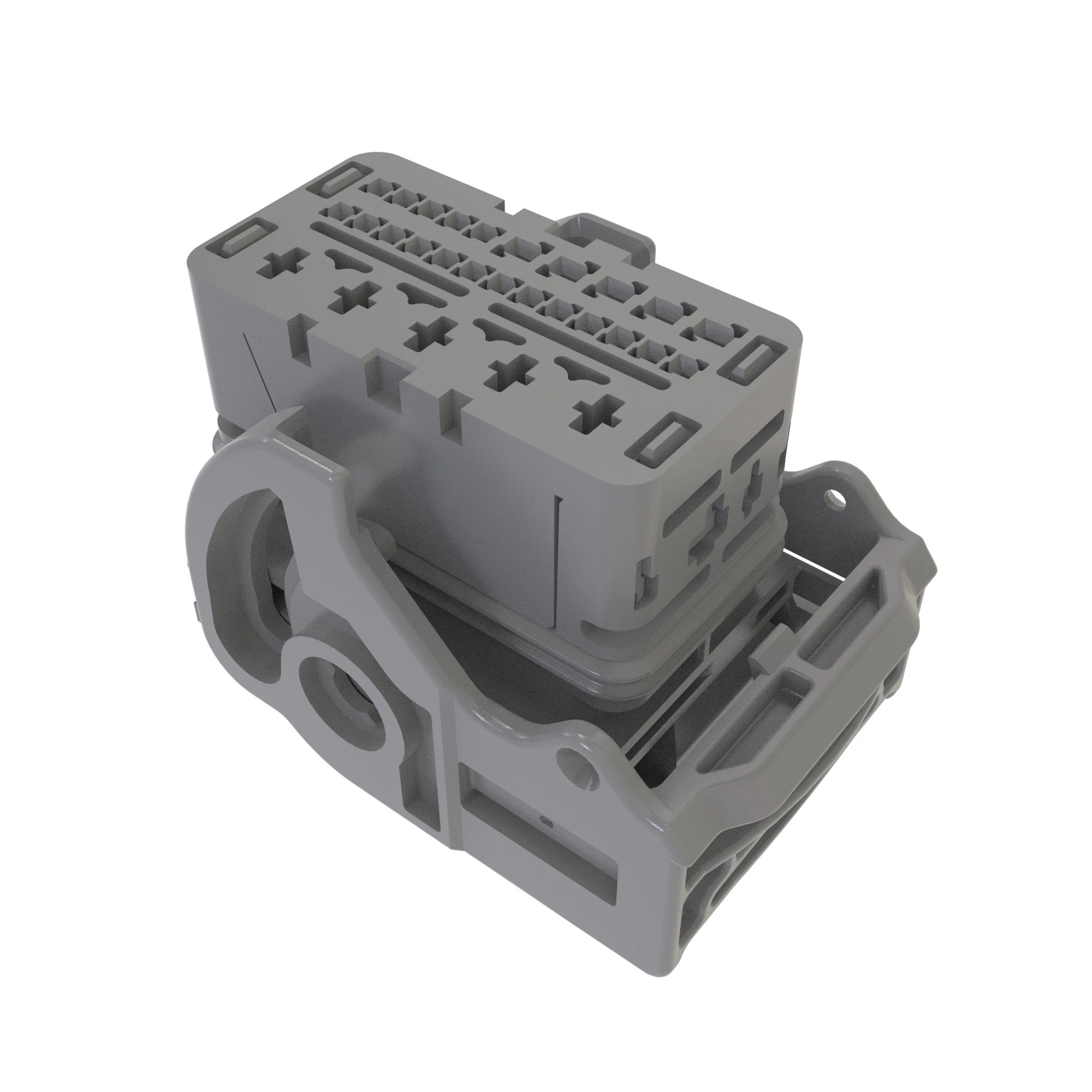 CONN MOLEX CMC 28W FS GRY PLSTC