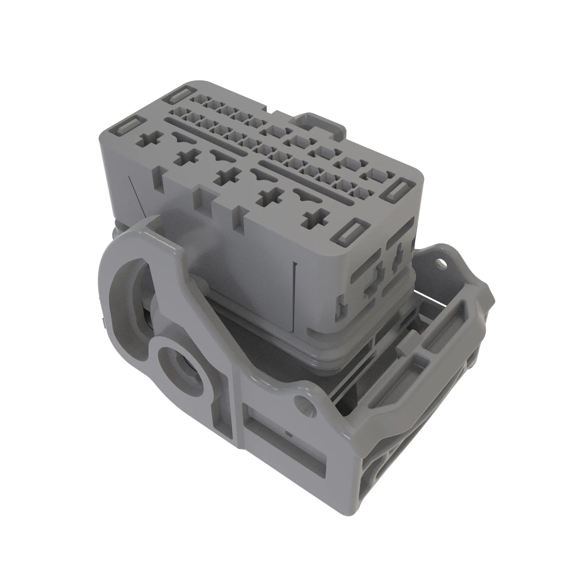Conn Molex Cmc 28W Fs Gry Plstc