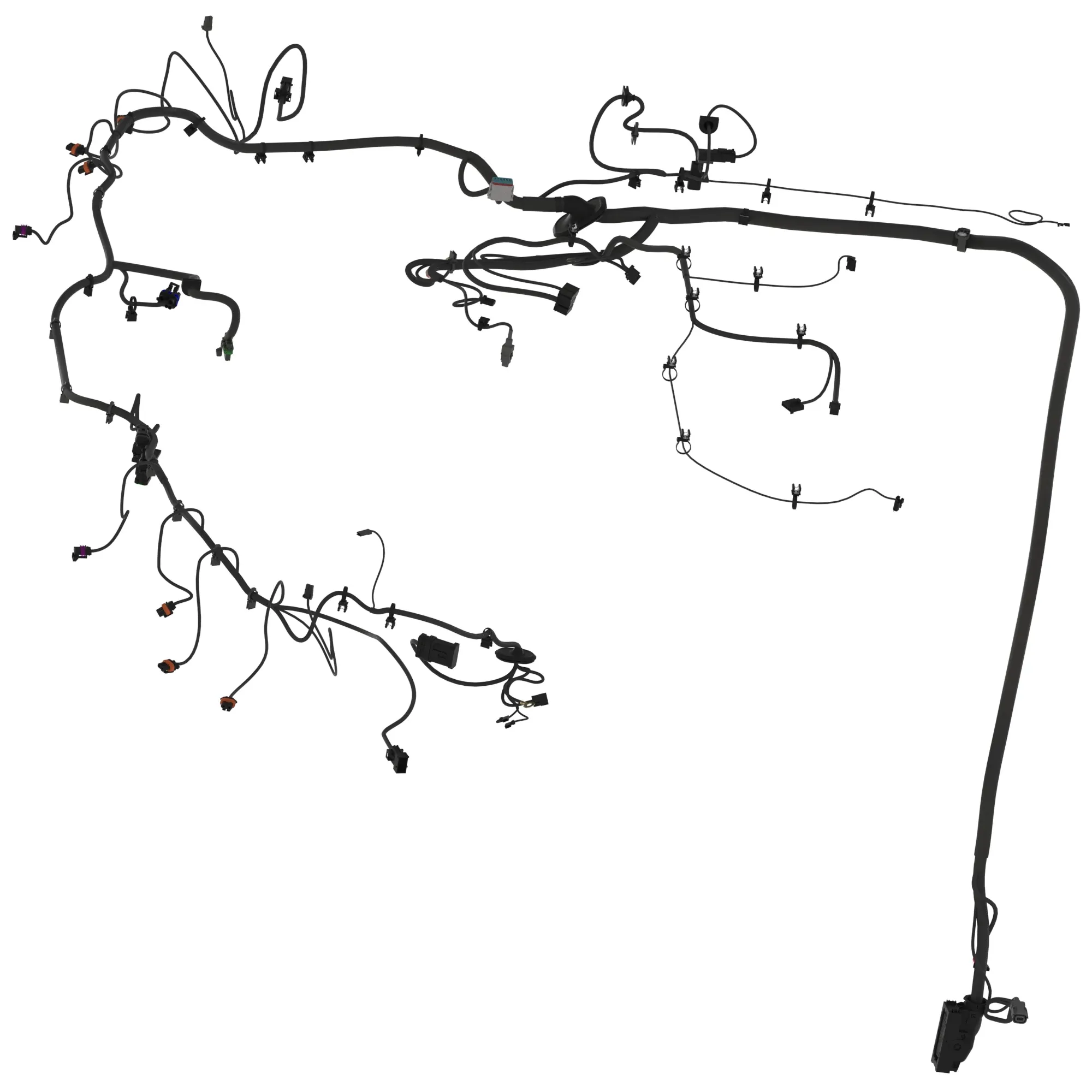 John Deere Cotton Roof Harness - AXE101828