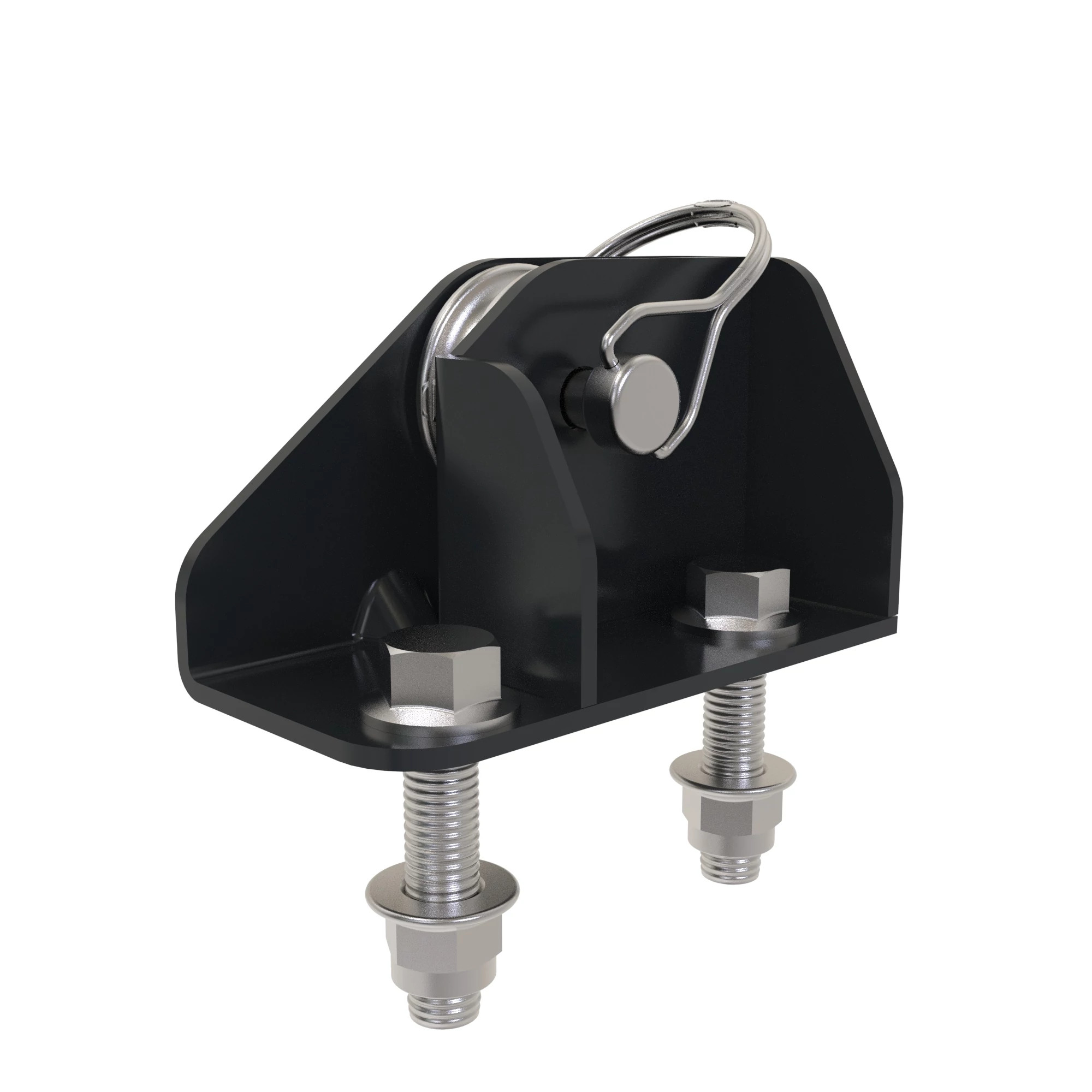 John Deere Winch Blade Mount Bracket Kit - AUC12382