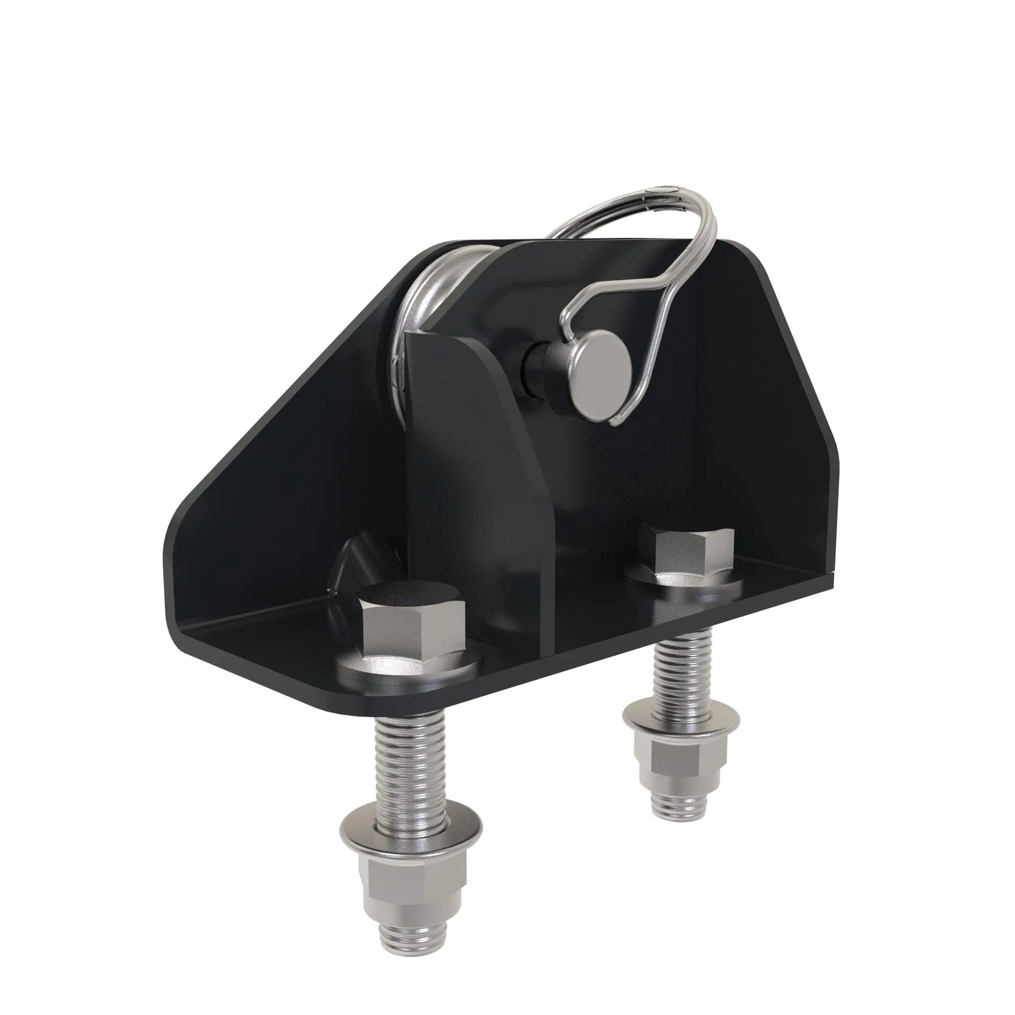 John Deere Winch Blade Mount Bracket Kit - AUC12382