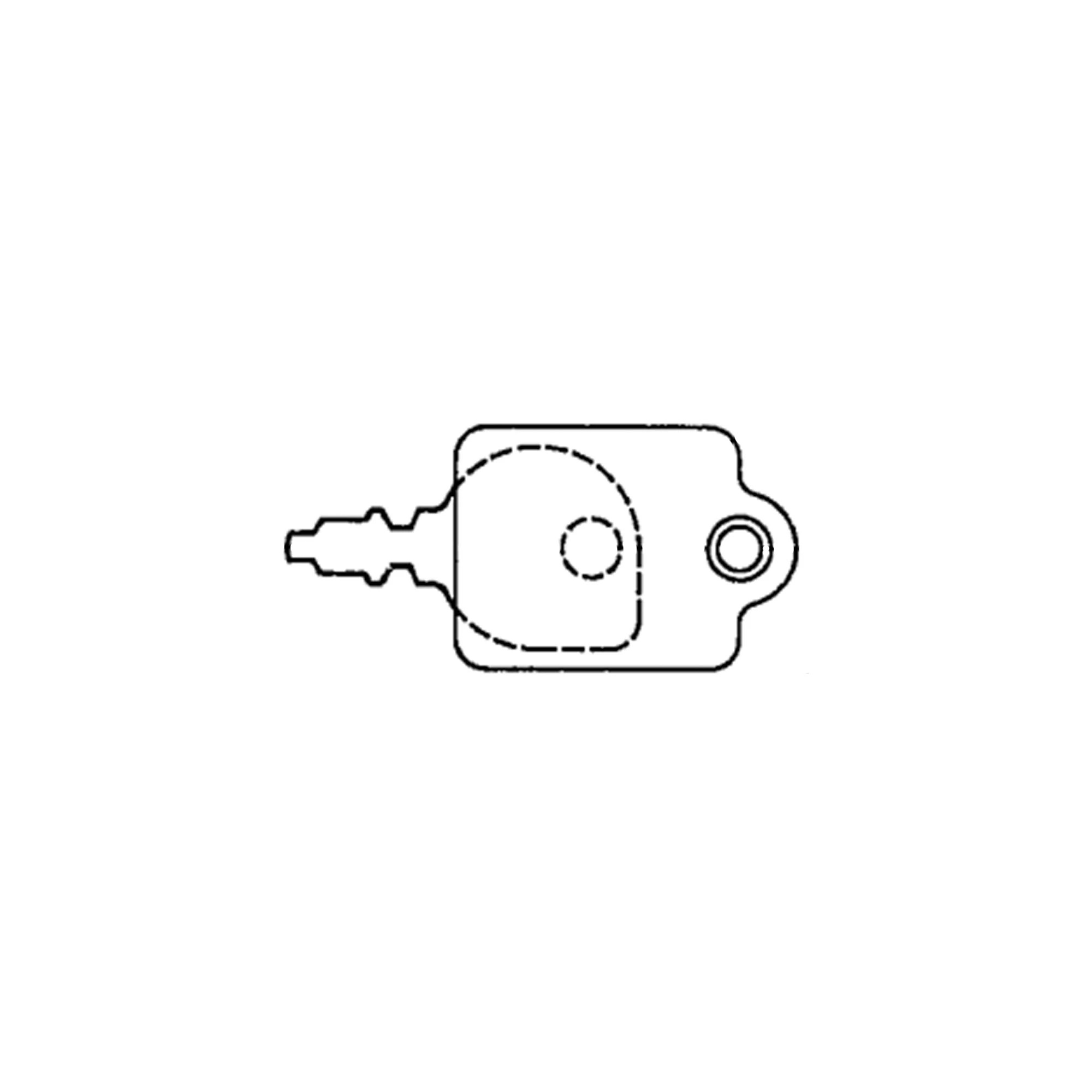John Deere Padded Ignition Key - M92426