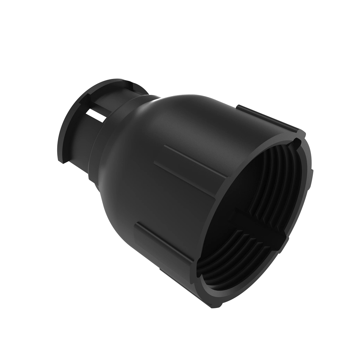 Accy Deutsch HDP20 Bckshl Blk Plstc
