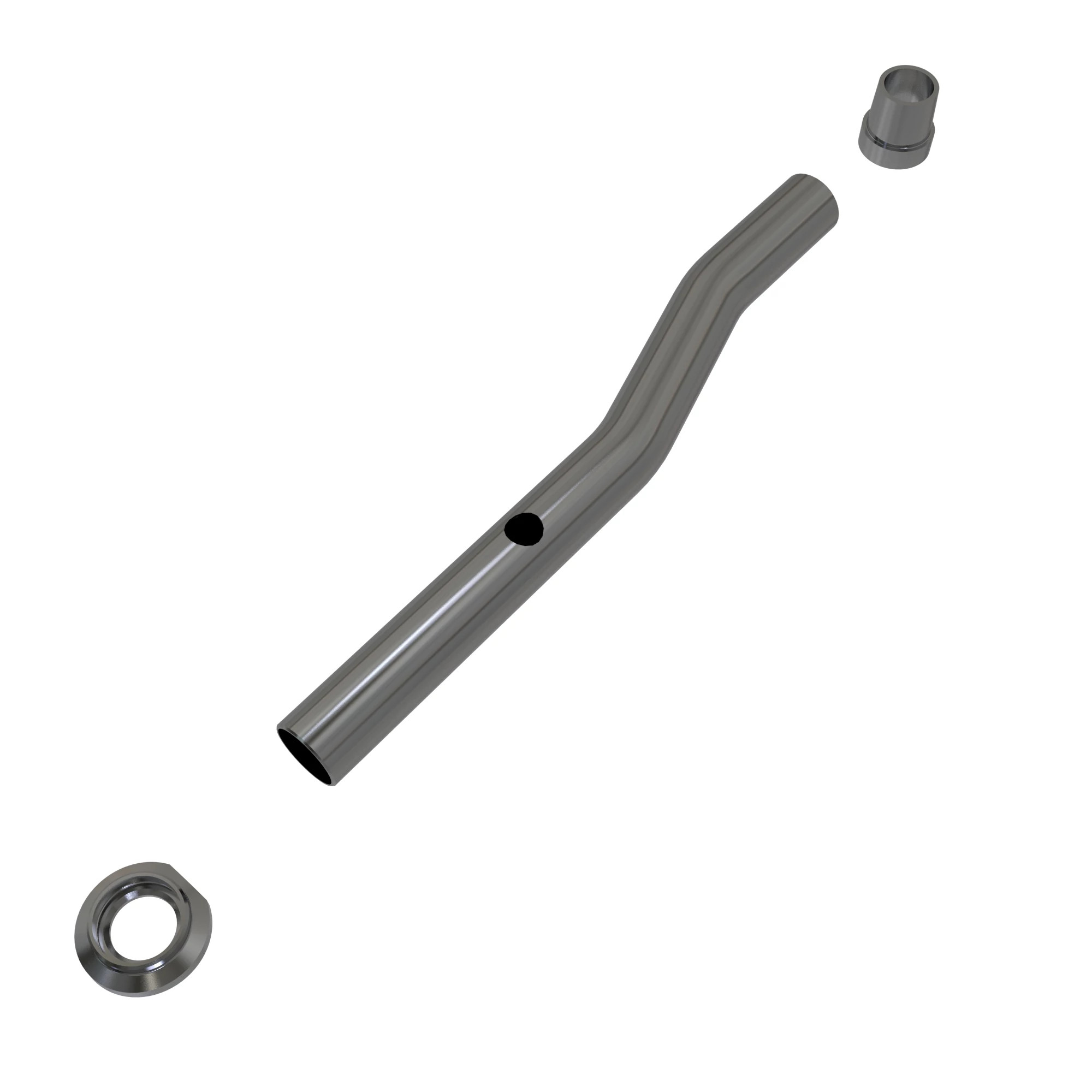 PIPE KIT, 15" SS SPRAY PIPE,  HOLES