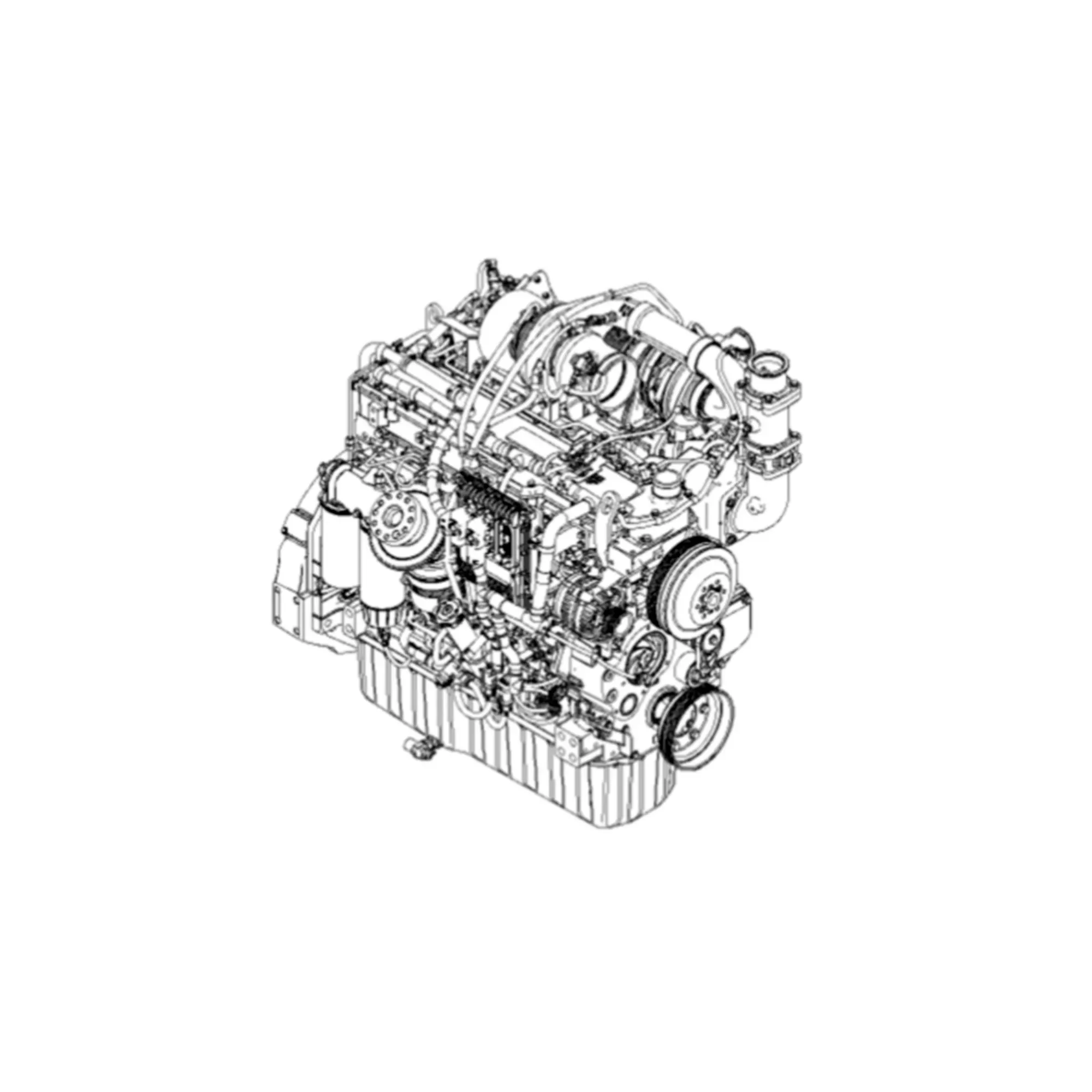 John Deere Reman REMAN Diesel Engine, Tier 3 - SE501911